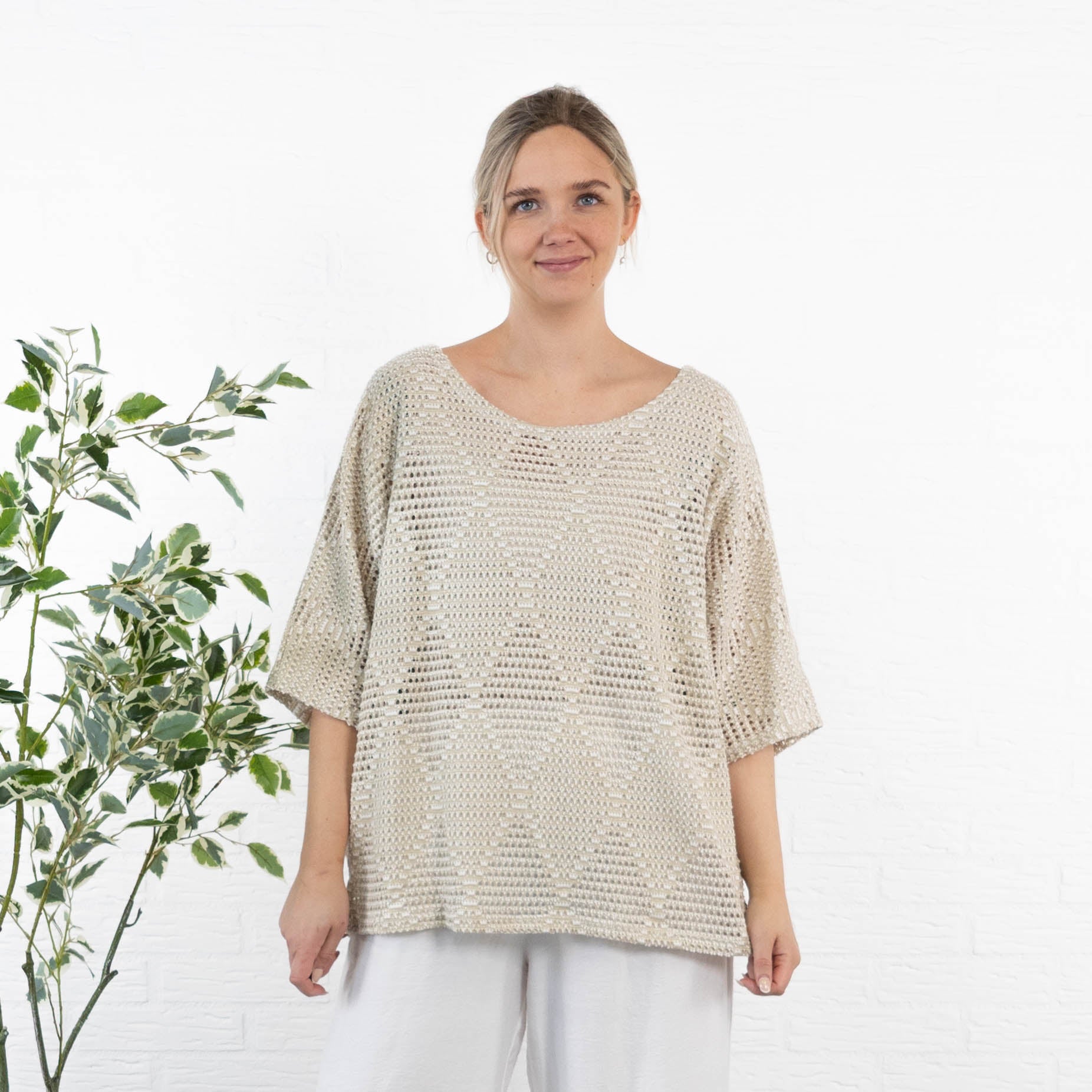 Isabel strik, Beige