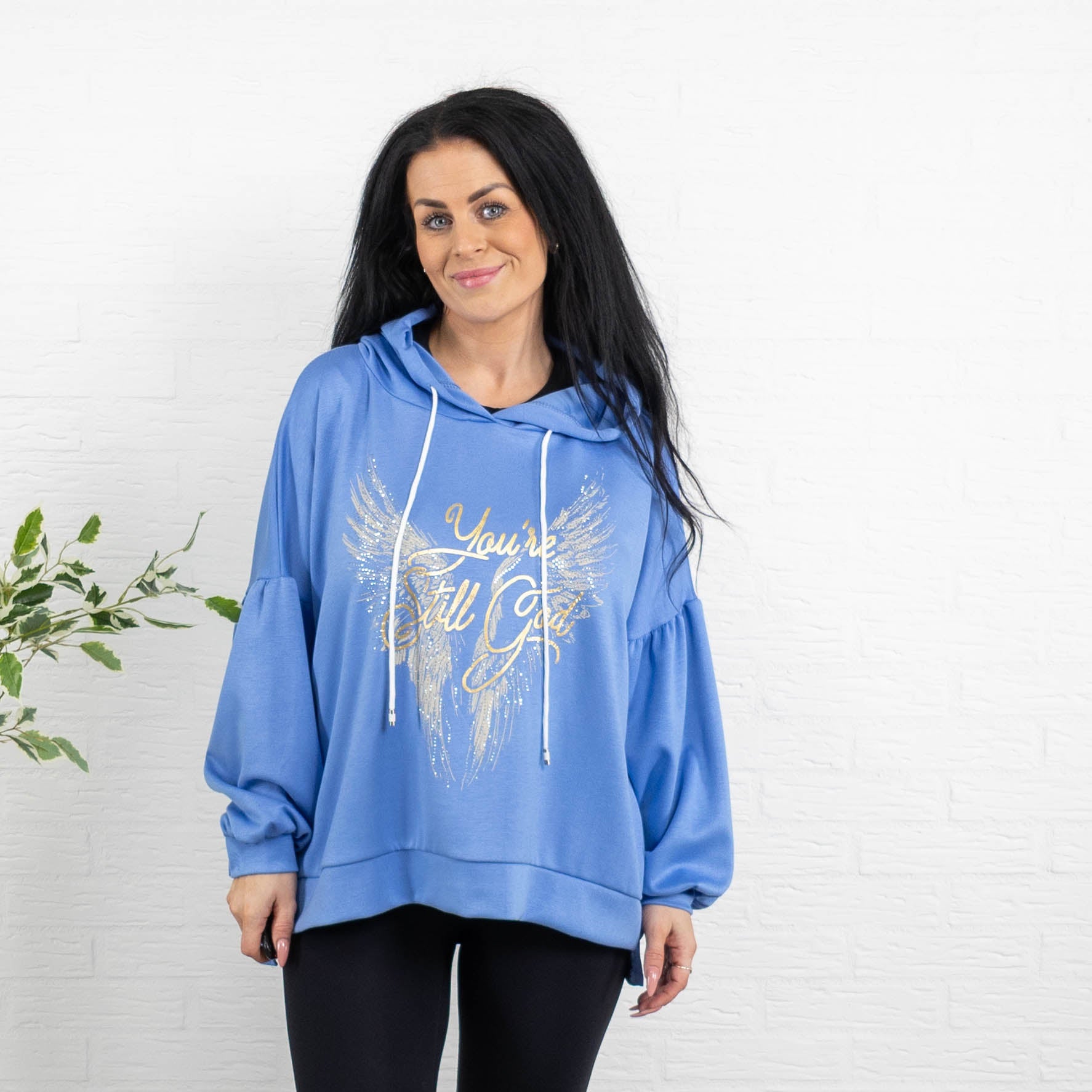 Abigail sweatshirt, Dueblå