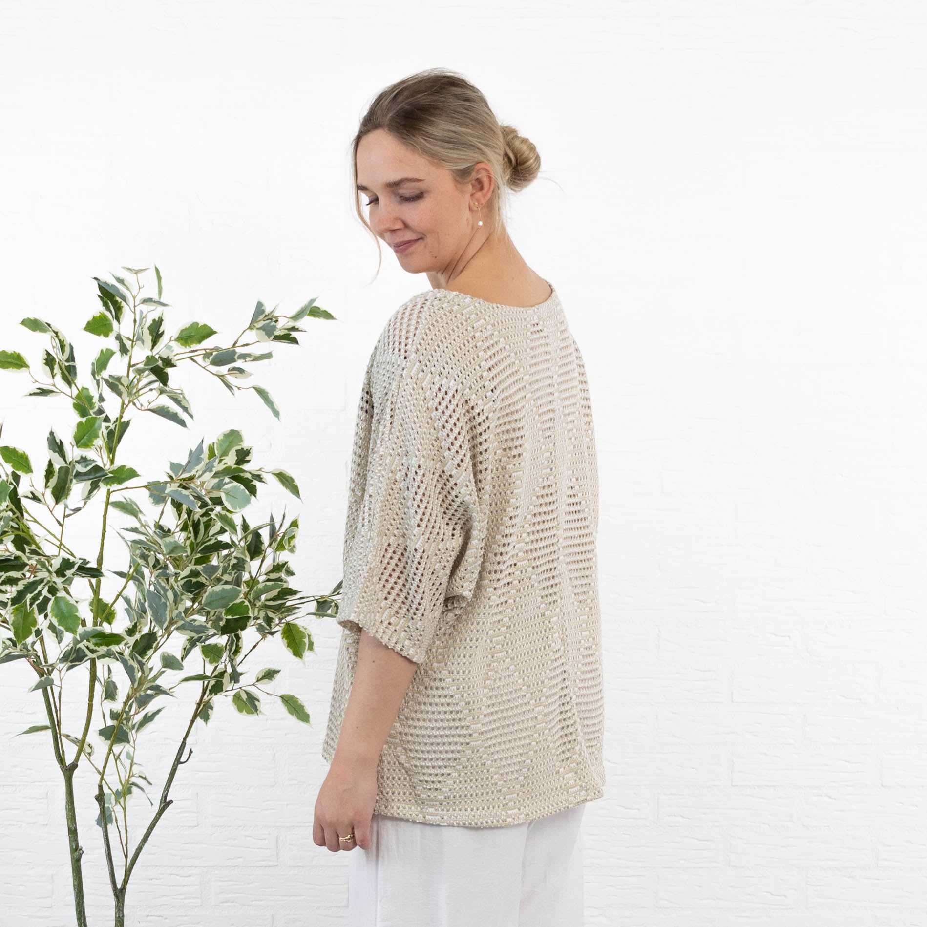 Isabel strik, Beige