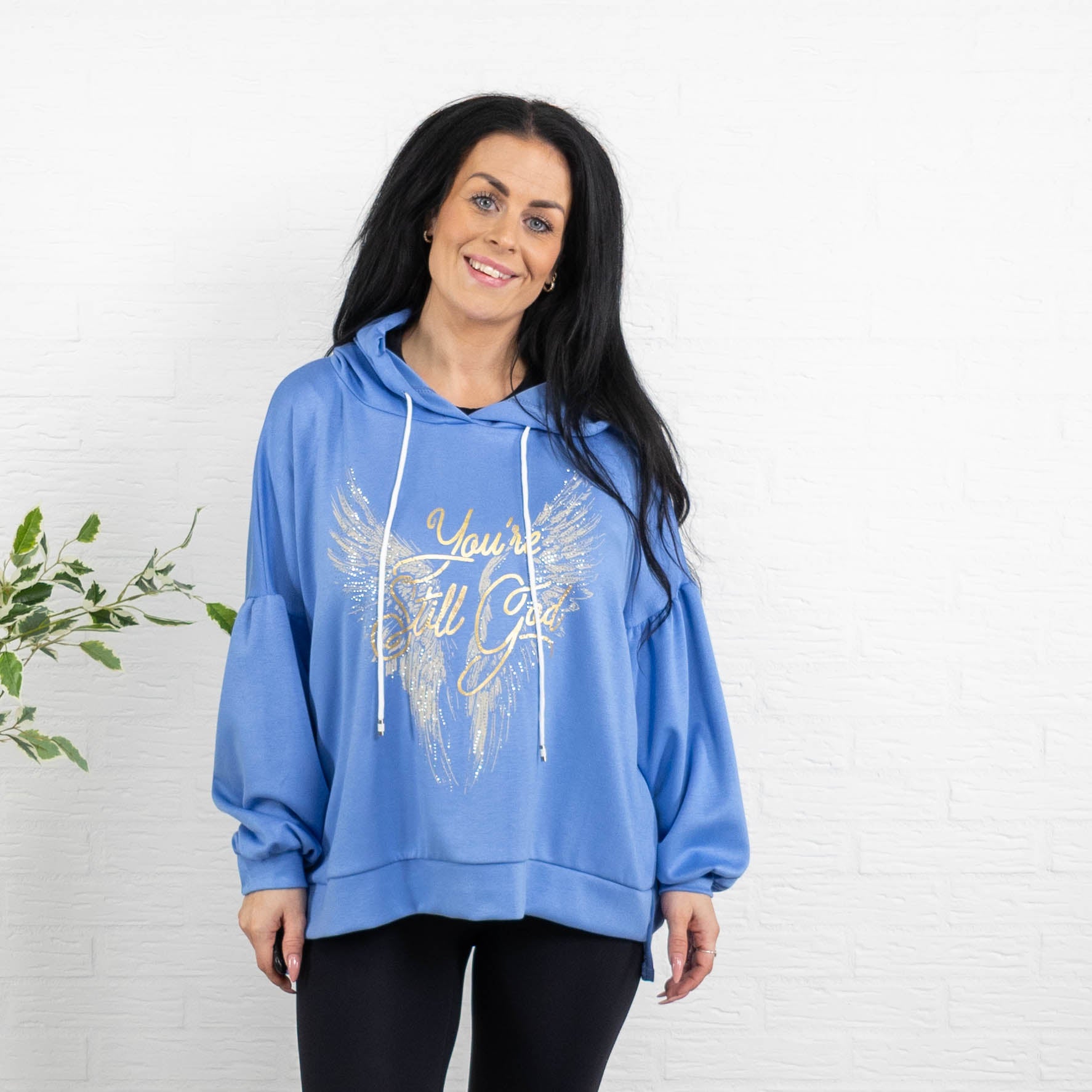 Abigail sweatshirt, Dueblå