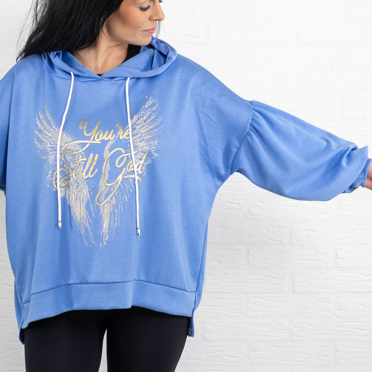 Abigail sweatshirt, Dueblå