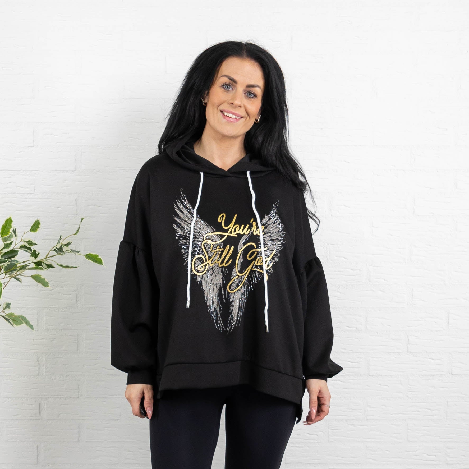 Abigail sweatshirt, Sort