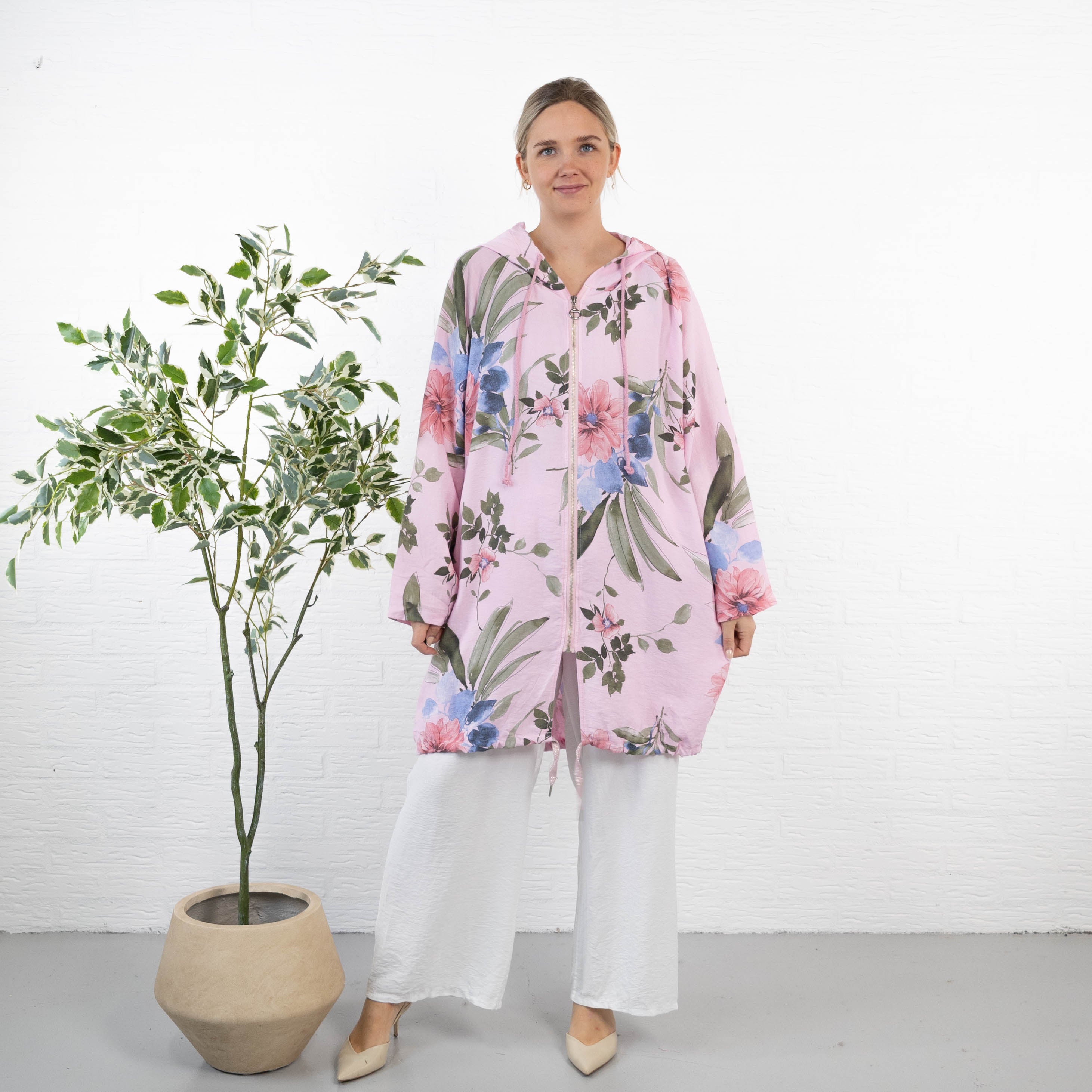 Claire cardigan, Lyserød