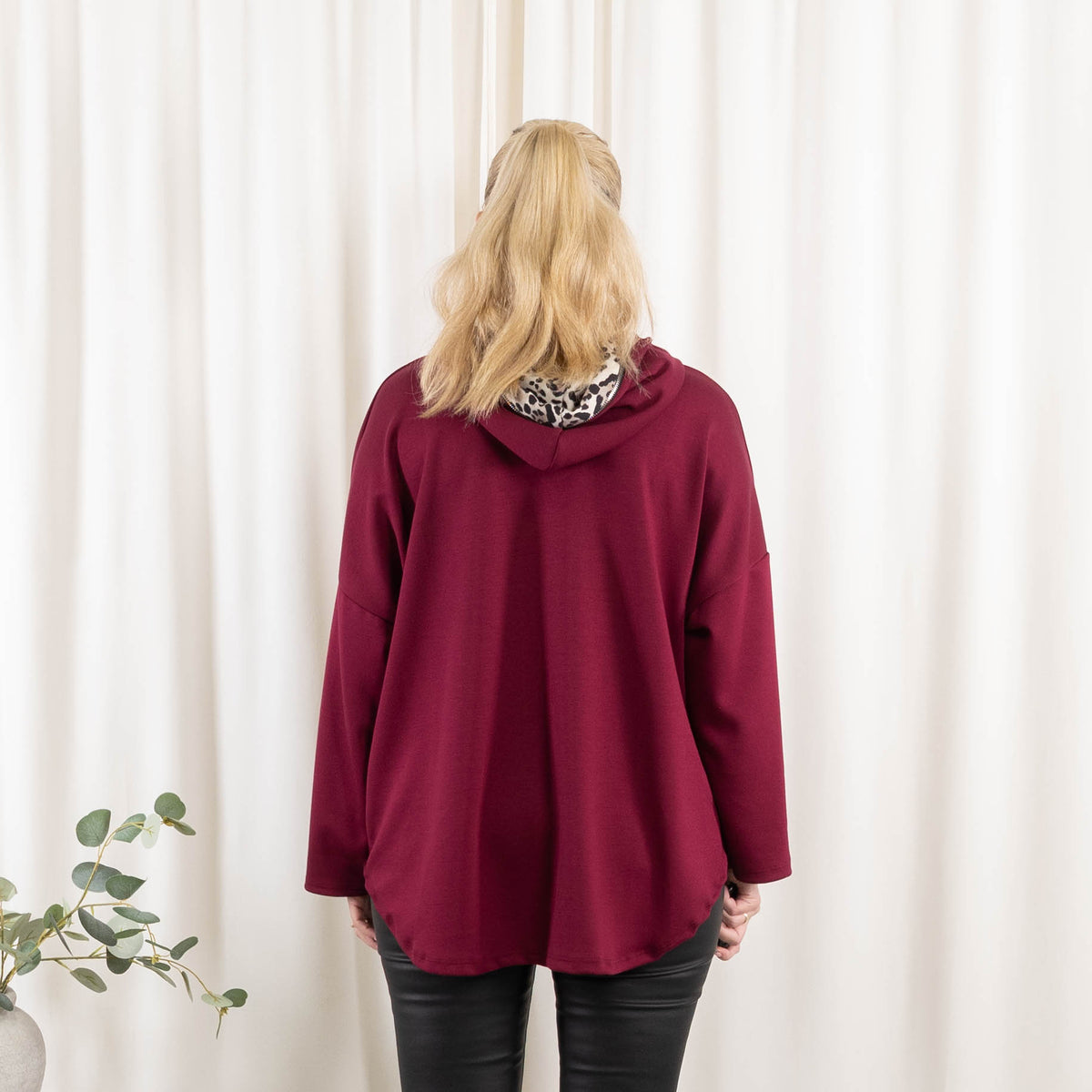 Skylar sweatshirt, Bordeaux