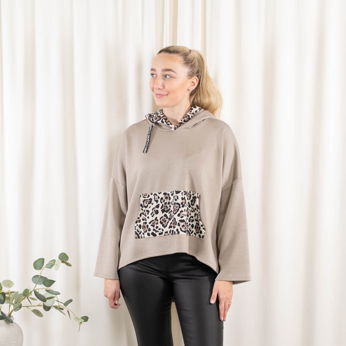 Skylar sweatshirt, Taupe