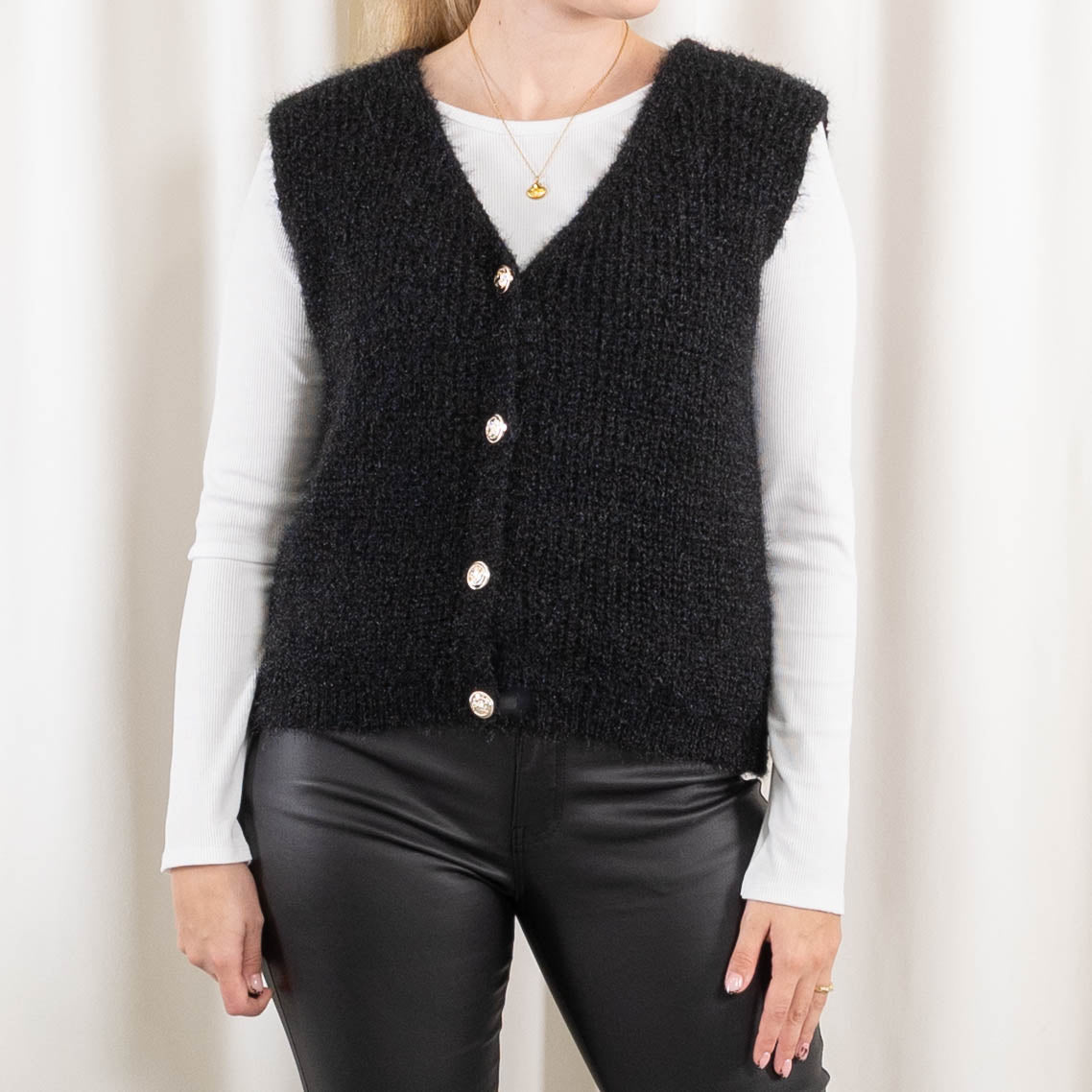 Blanca cardigan, Sort