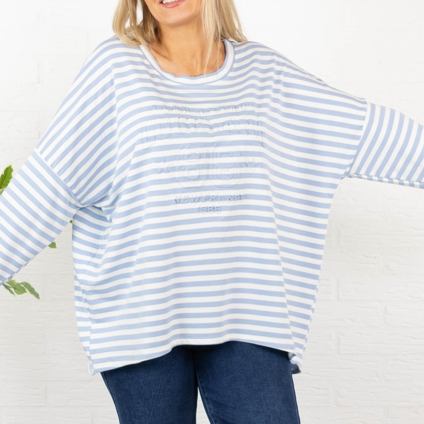 Joan sweatshirt, Lyseblå