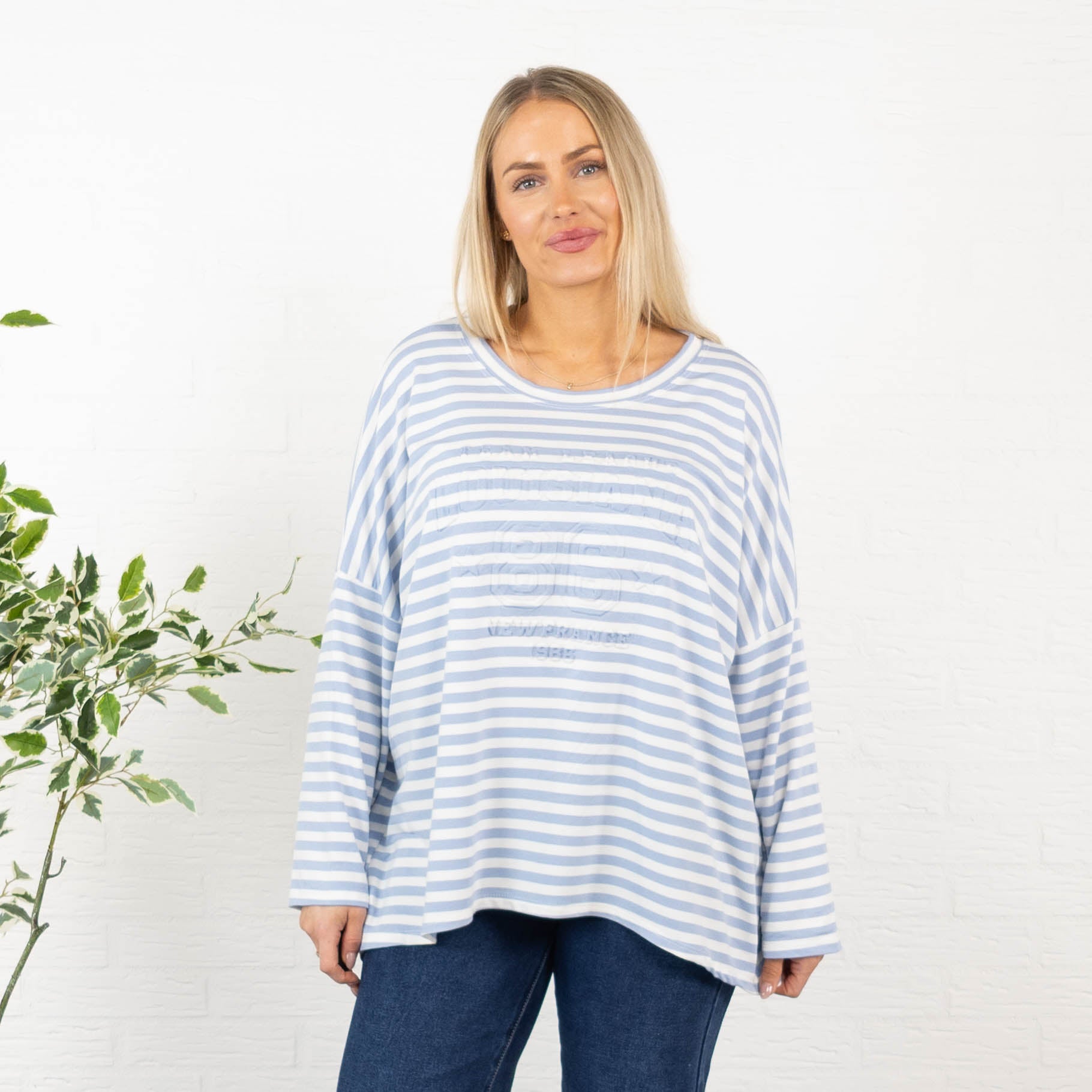 Joan sweatshirt, Lyseblå