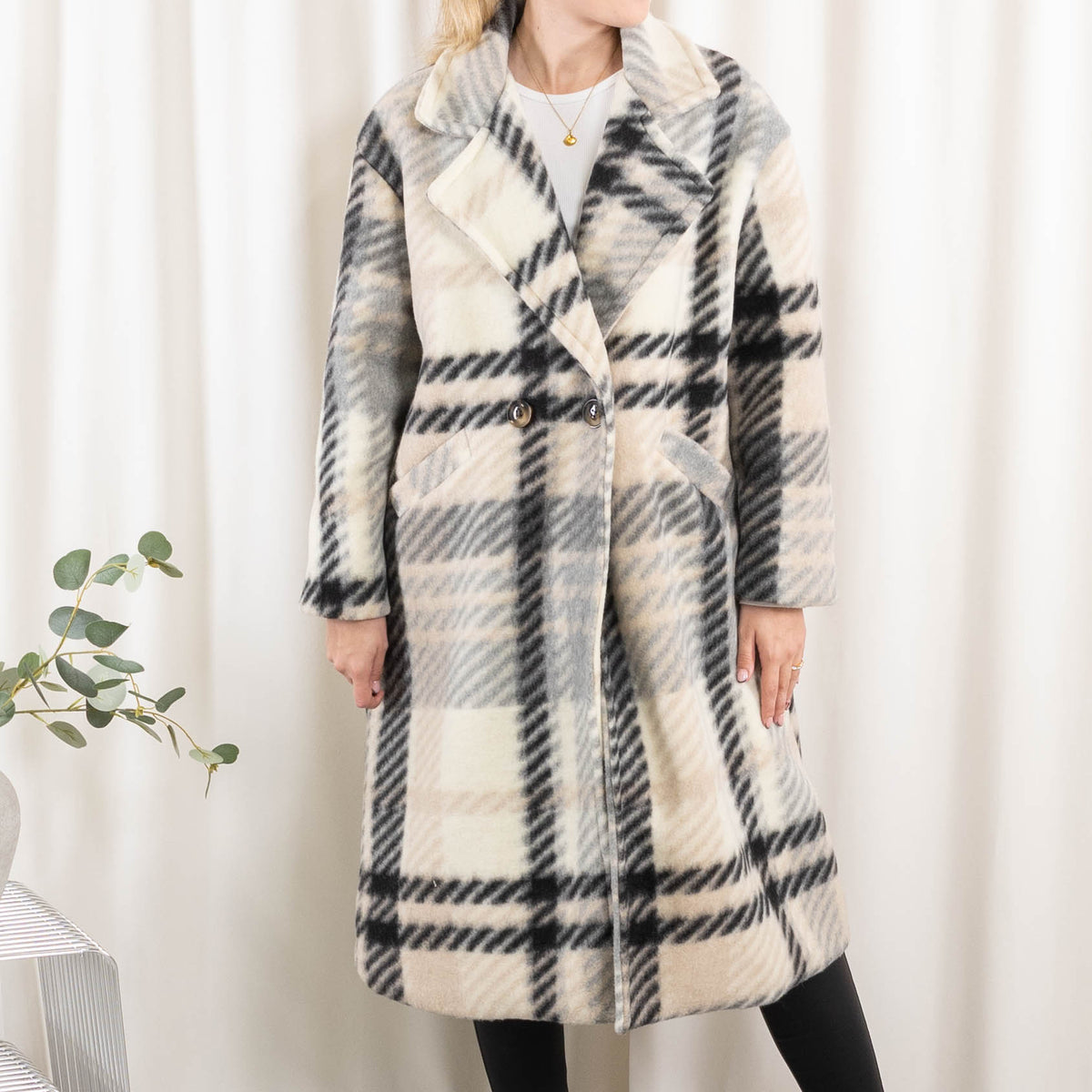 Nikoline jakke, Beige