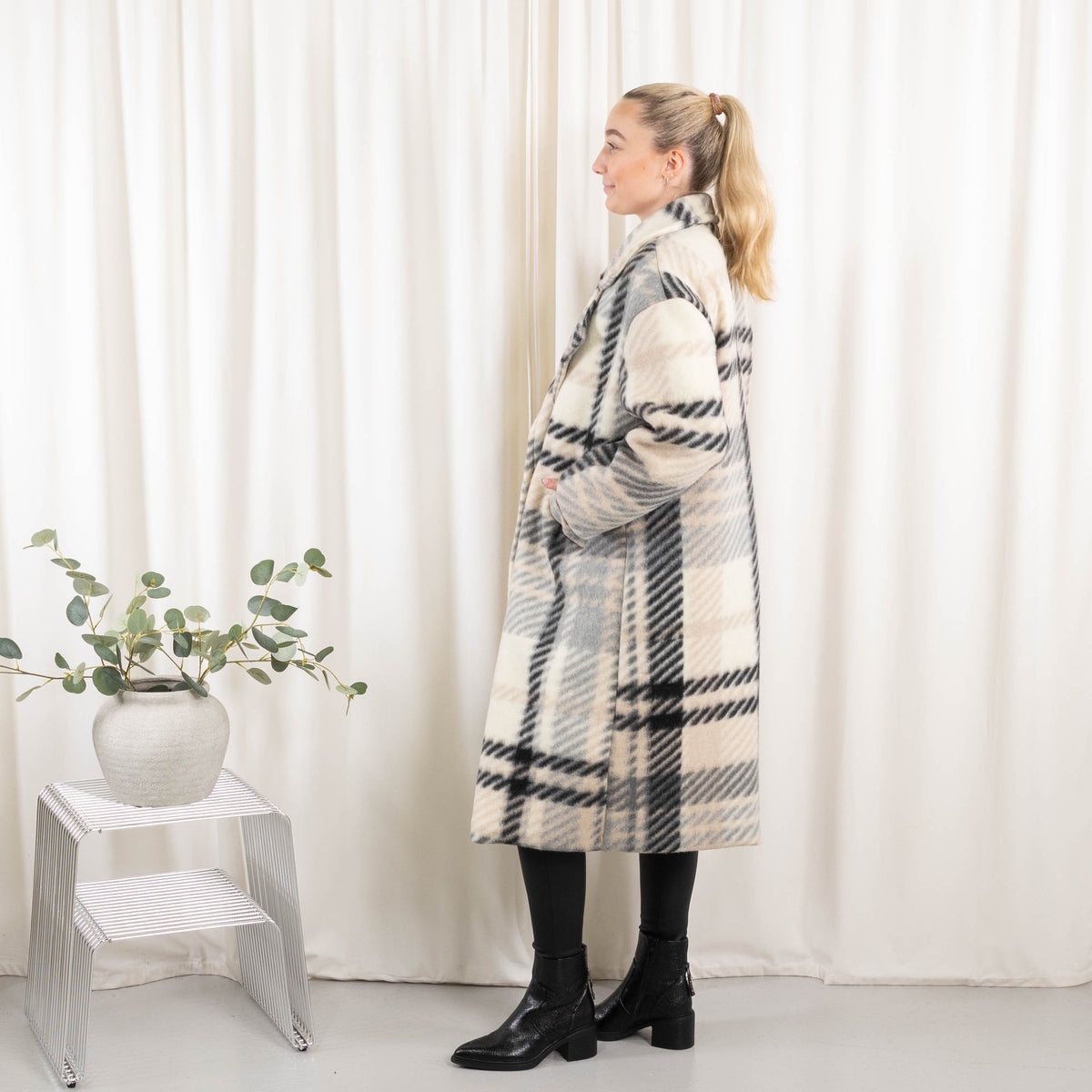 Nikoline jakke, Beige