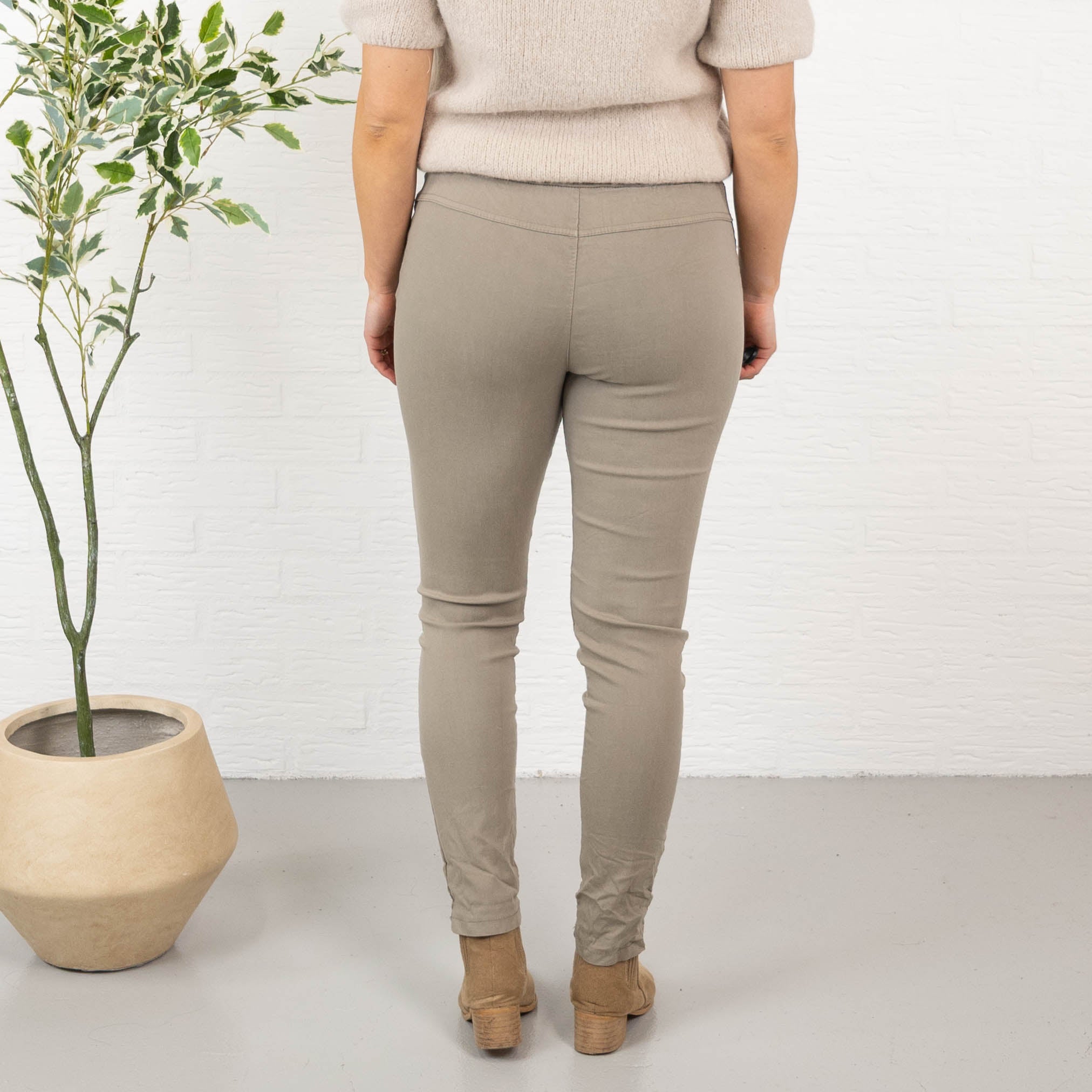 Ziggie bukser, Taupe