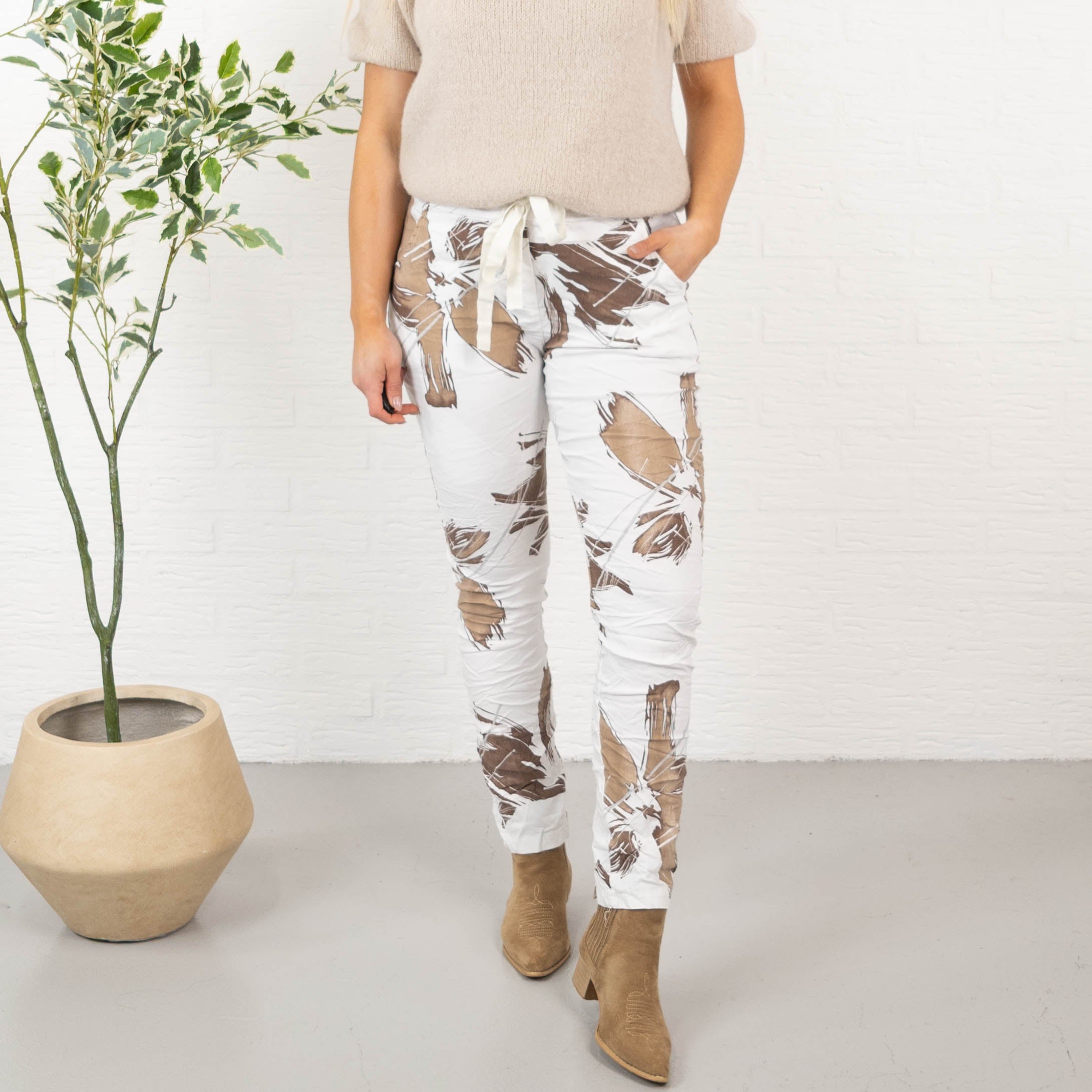 Colette bukser, Hvid