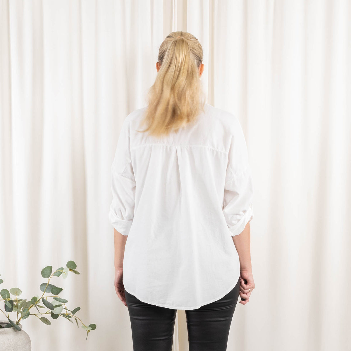 Miriam skjorte, Hvid