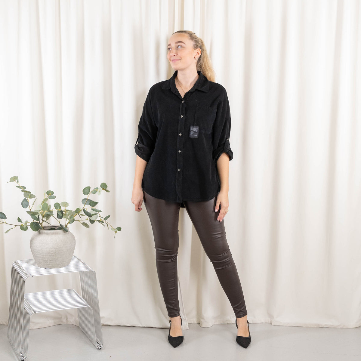 Miriam skjorte, Sort