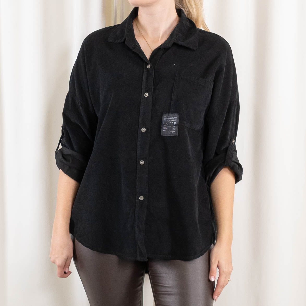 Miriam skjorte, Sort
