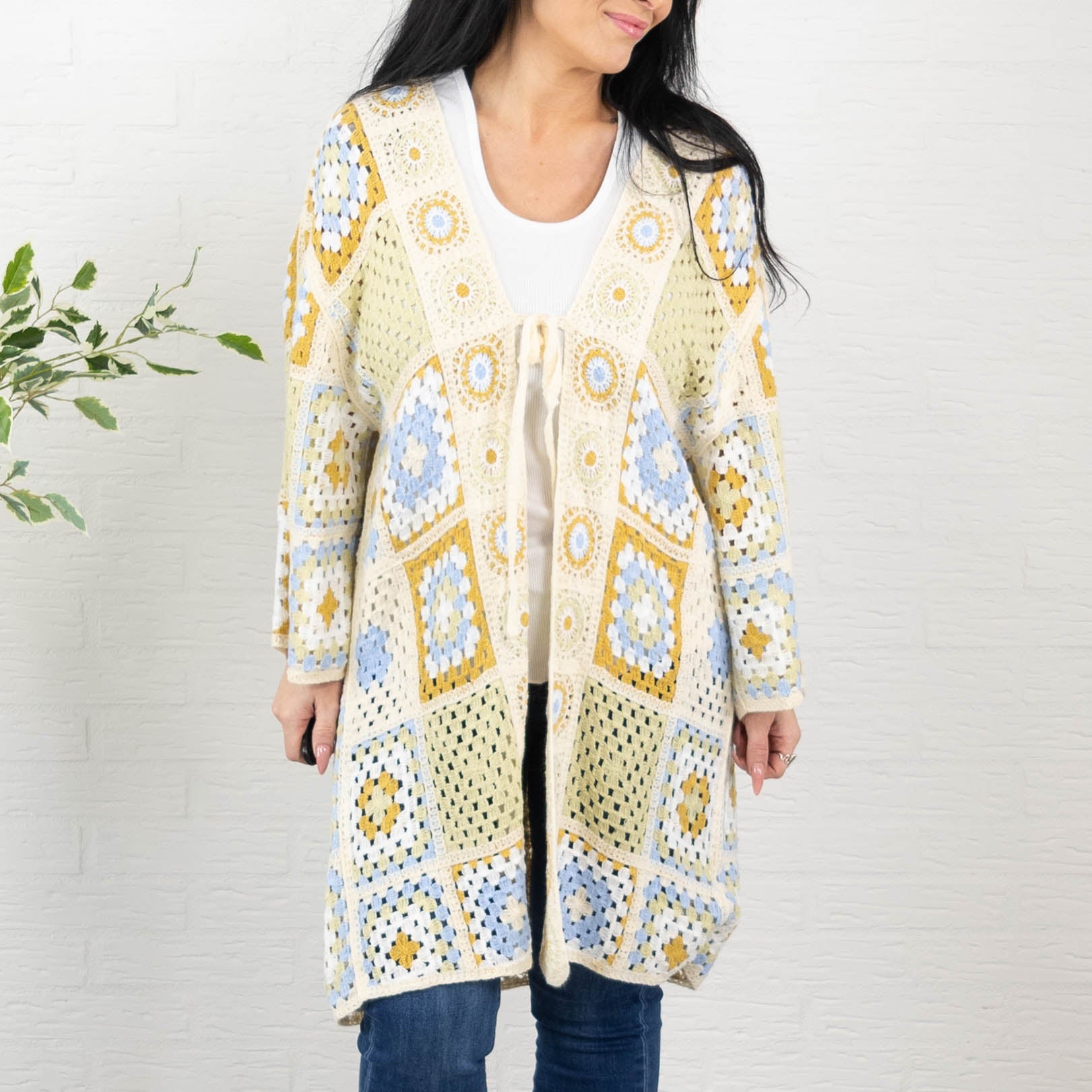 Juta cardigan, Grøn