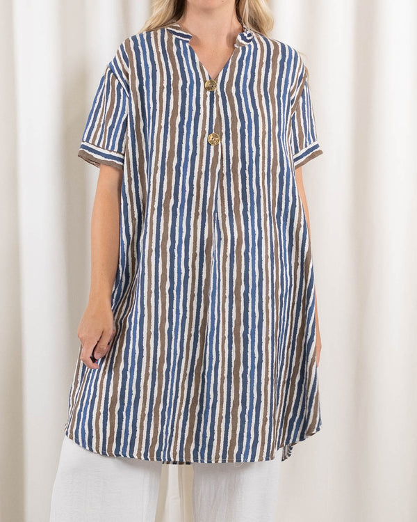 Simone tunika/kjole, Navy