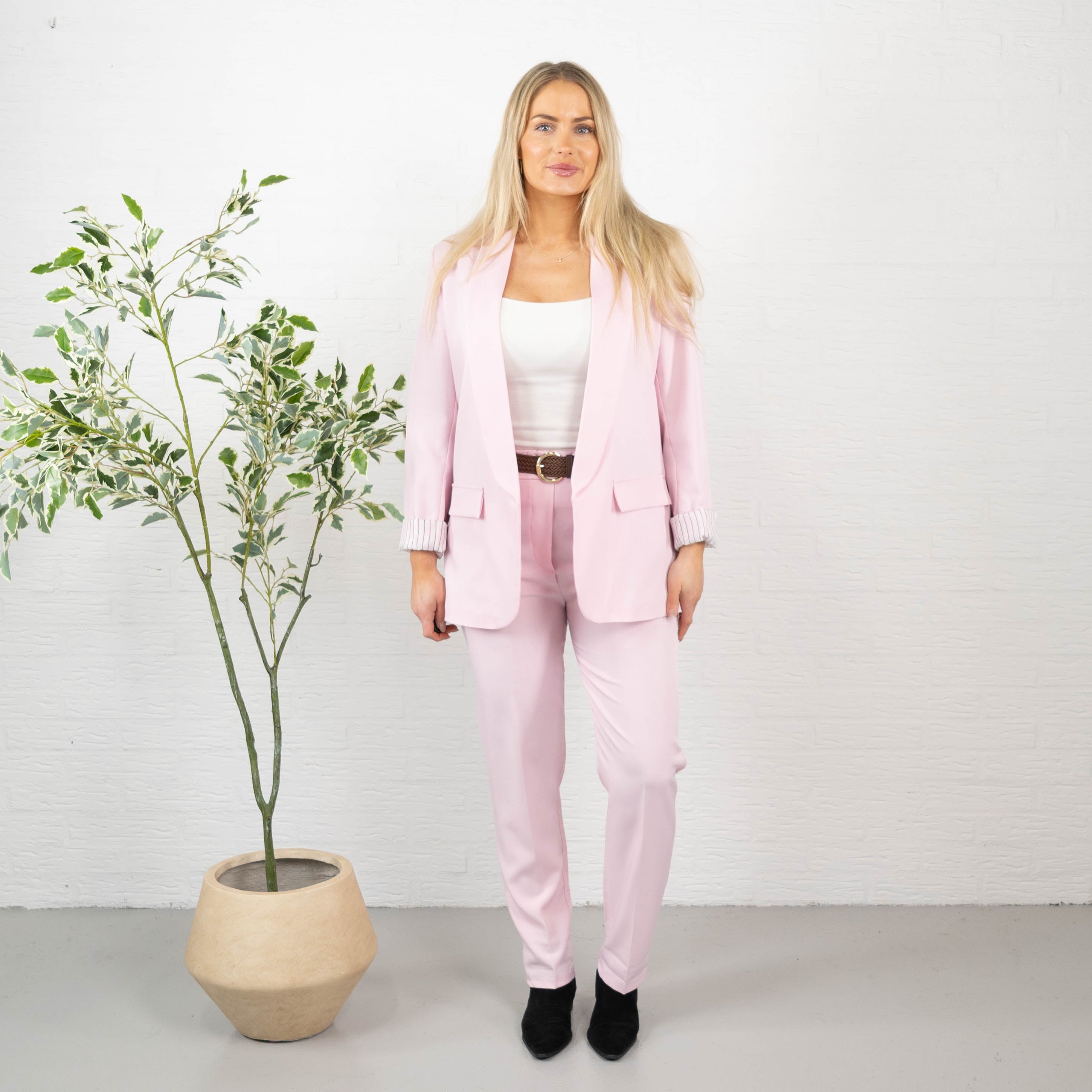 Ella blazer, Lyserød