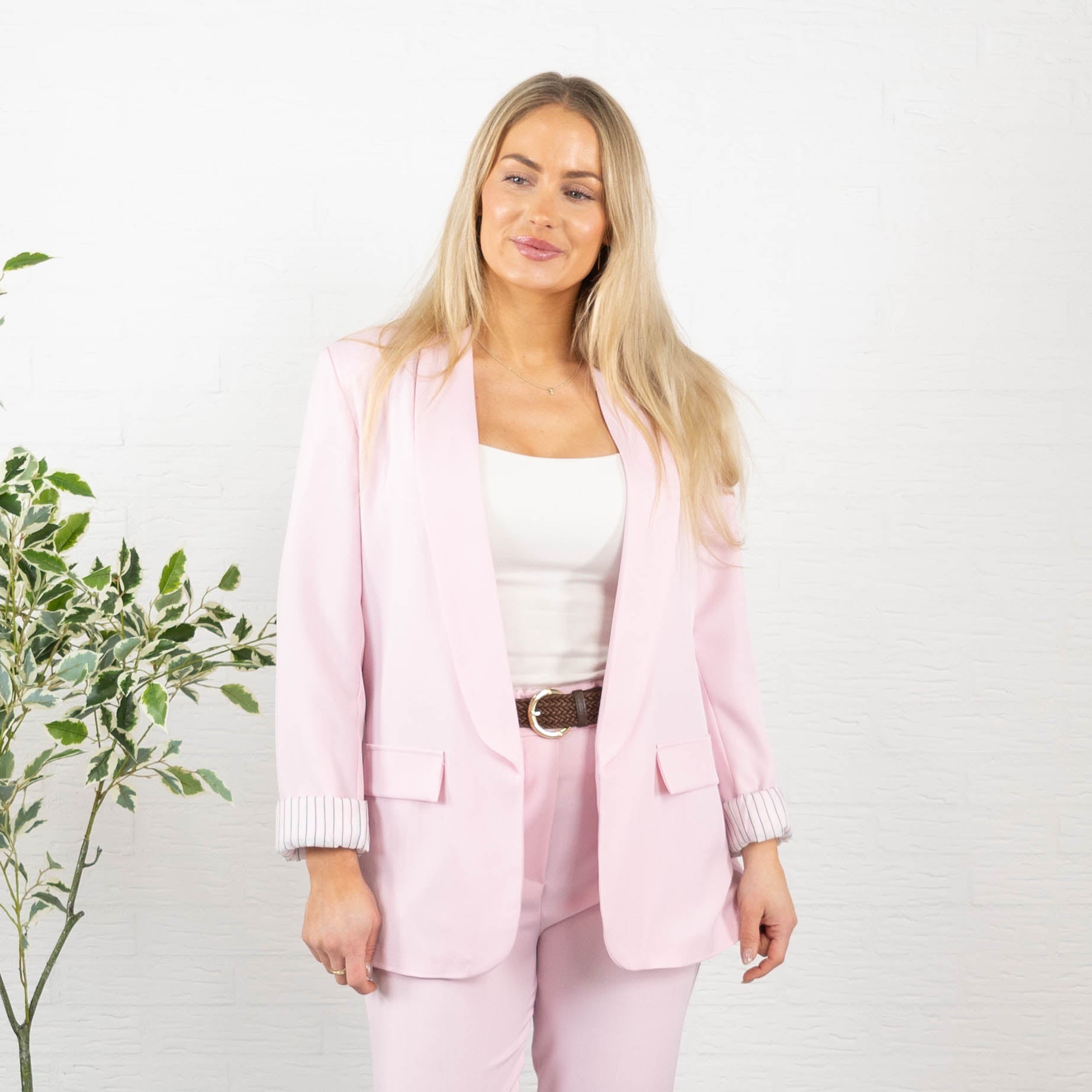 Ella blazer, Lyserød