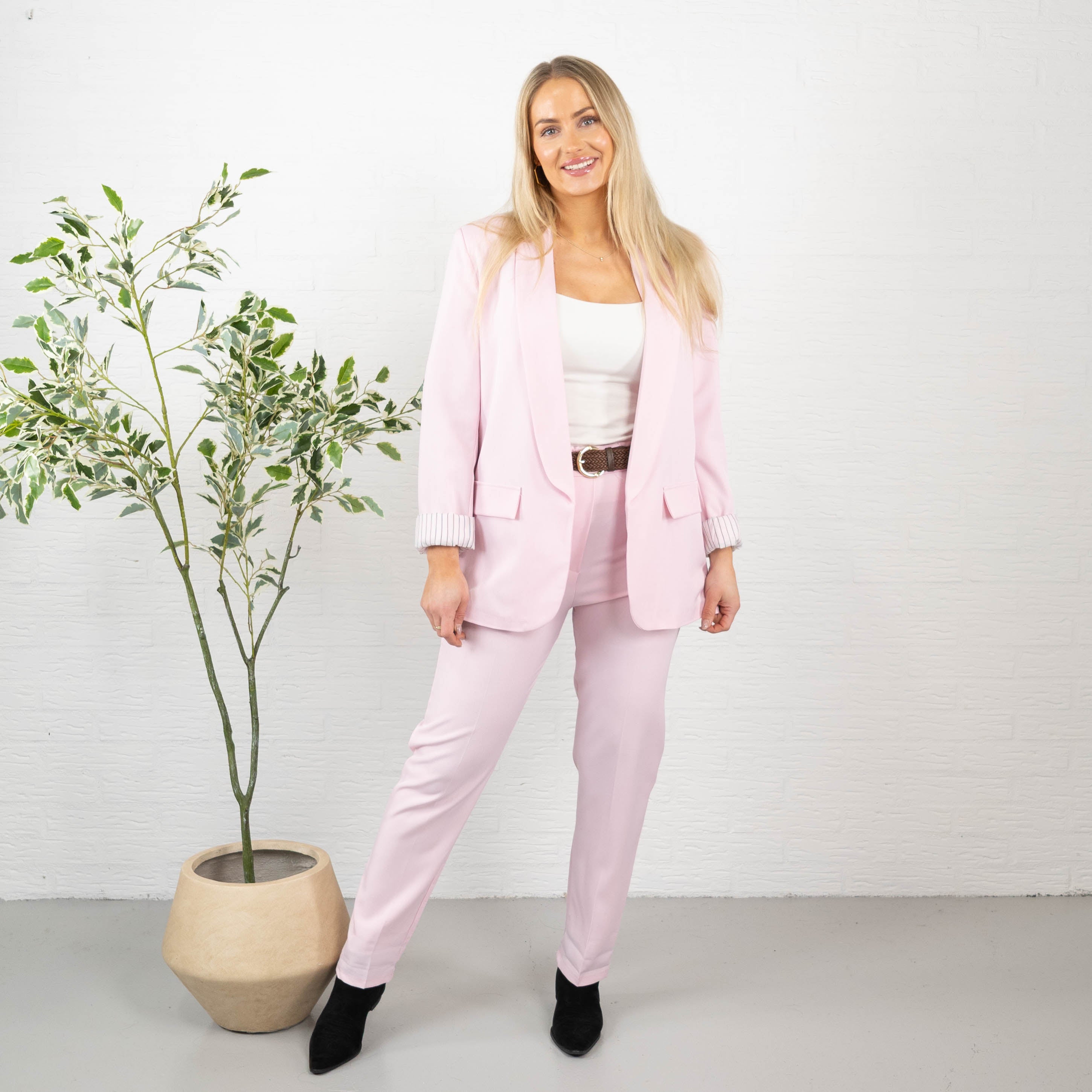 Ella blazer, Lyserød