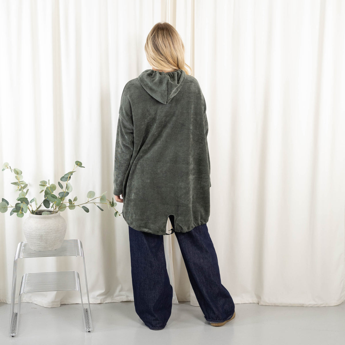 Mickey sweatshirt, Khaki