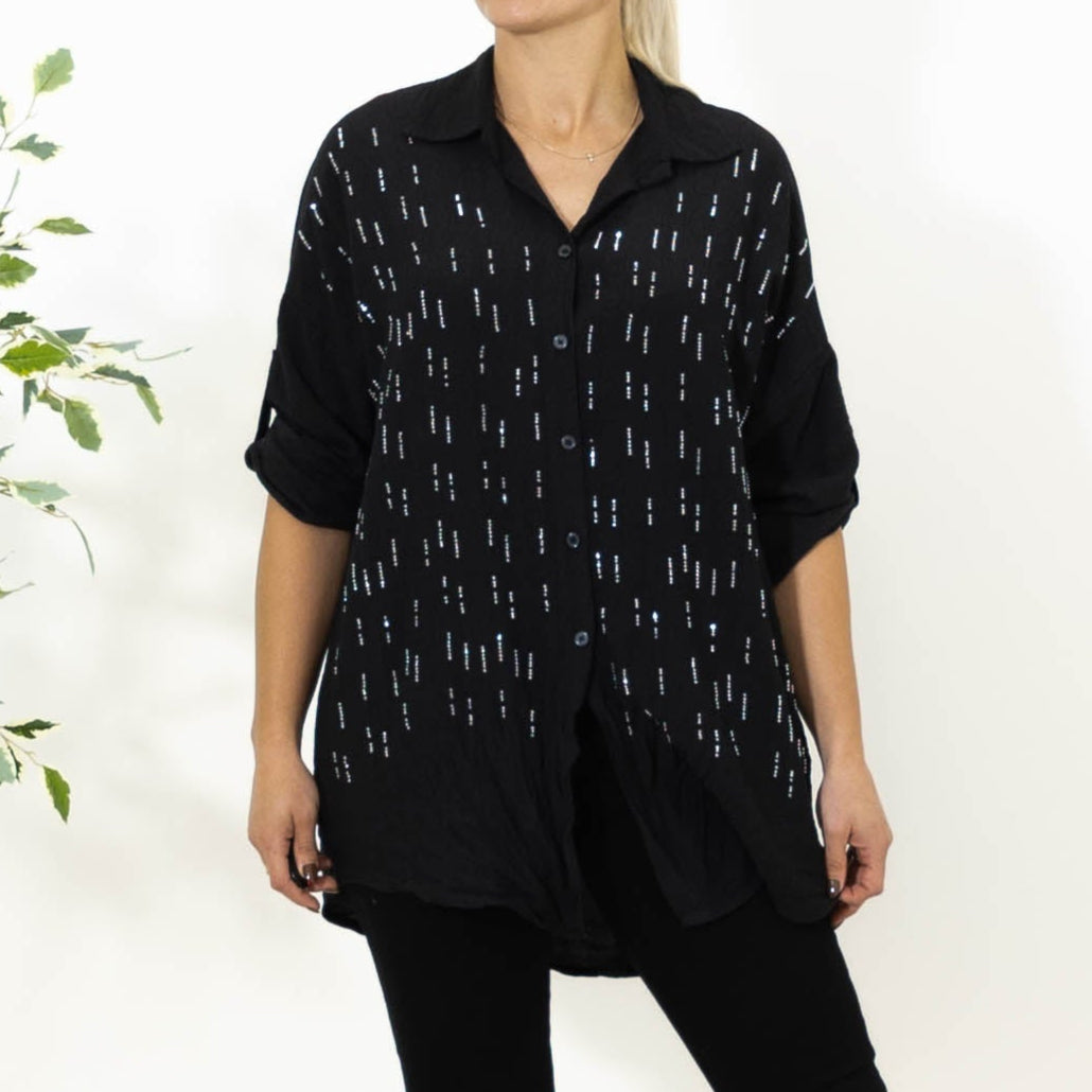 Jana skjorte, Sort
