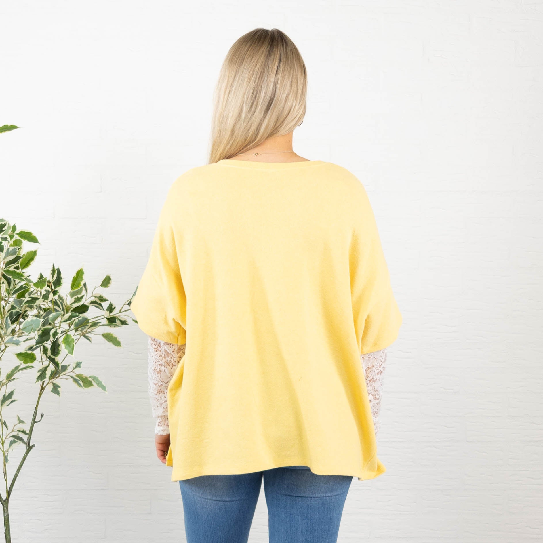 London sweatshirt, Gul