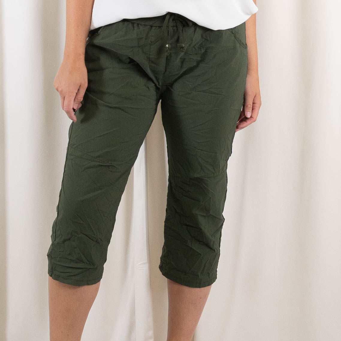 Bodil piratshorts, Khaki