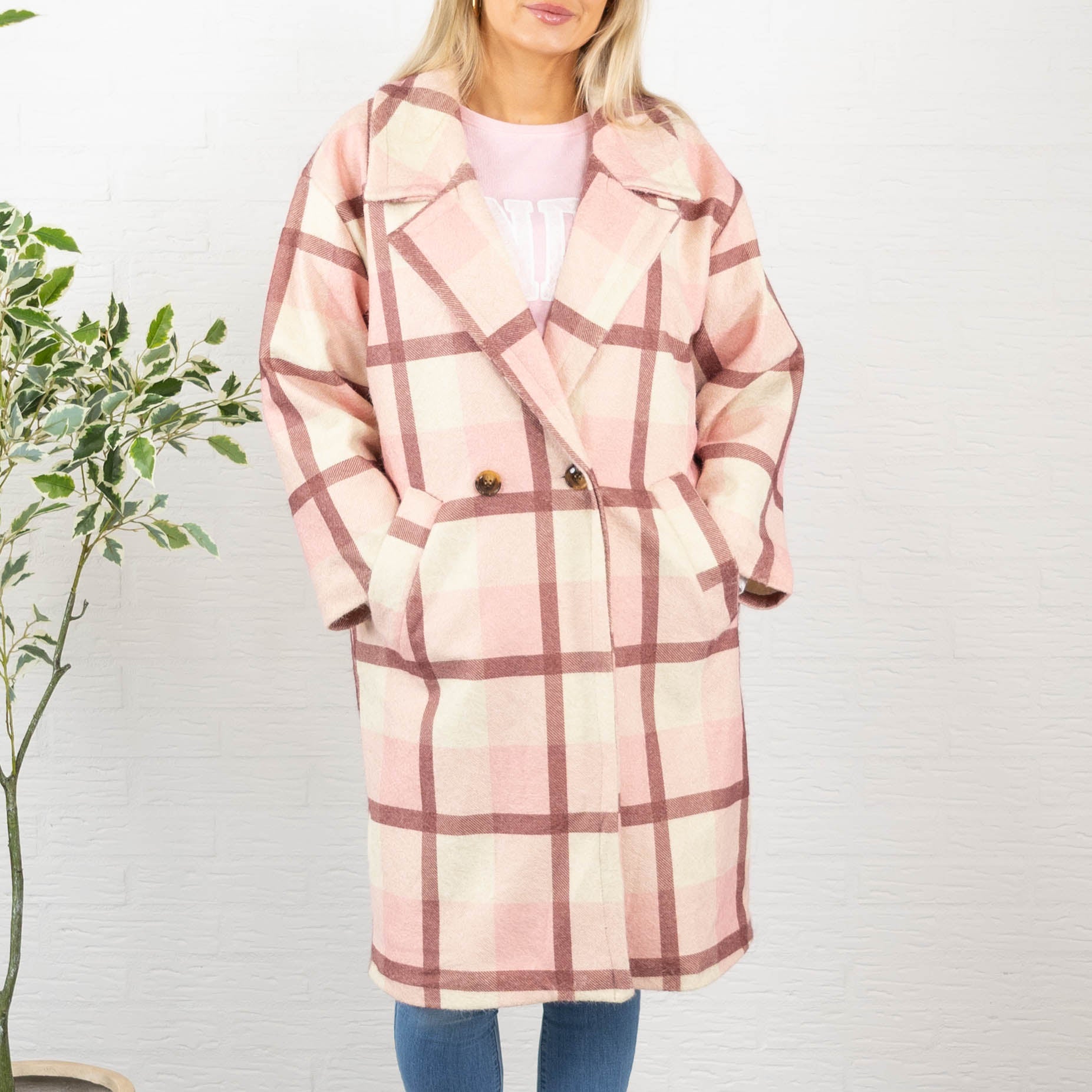 Annie jakke, Lyserød