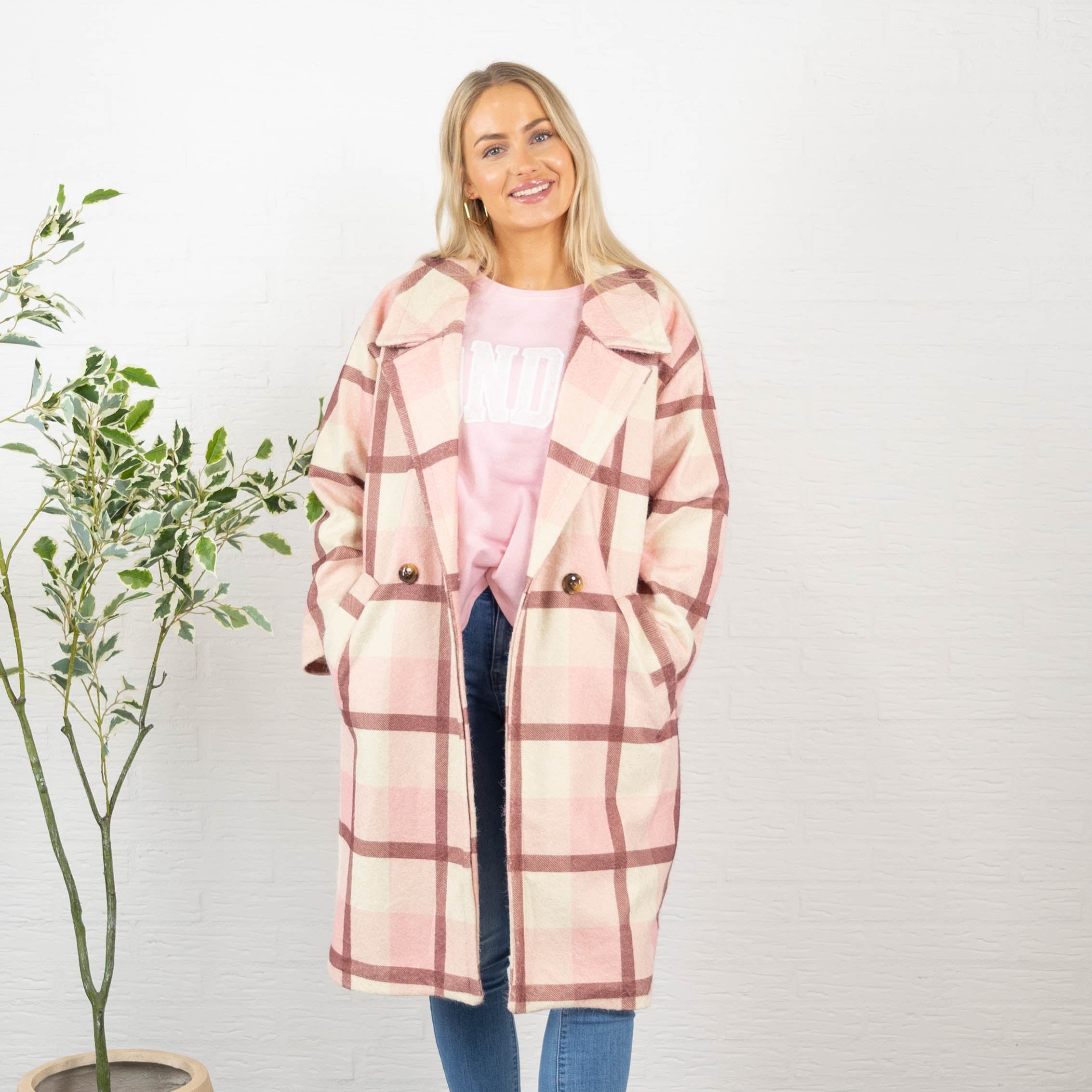 Annie jakke, Lyserød