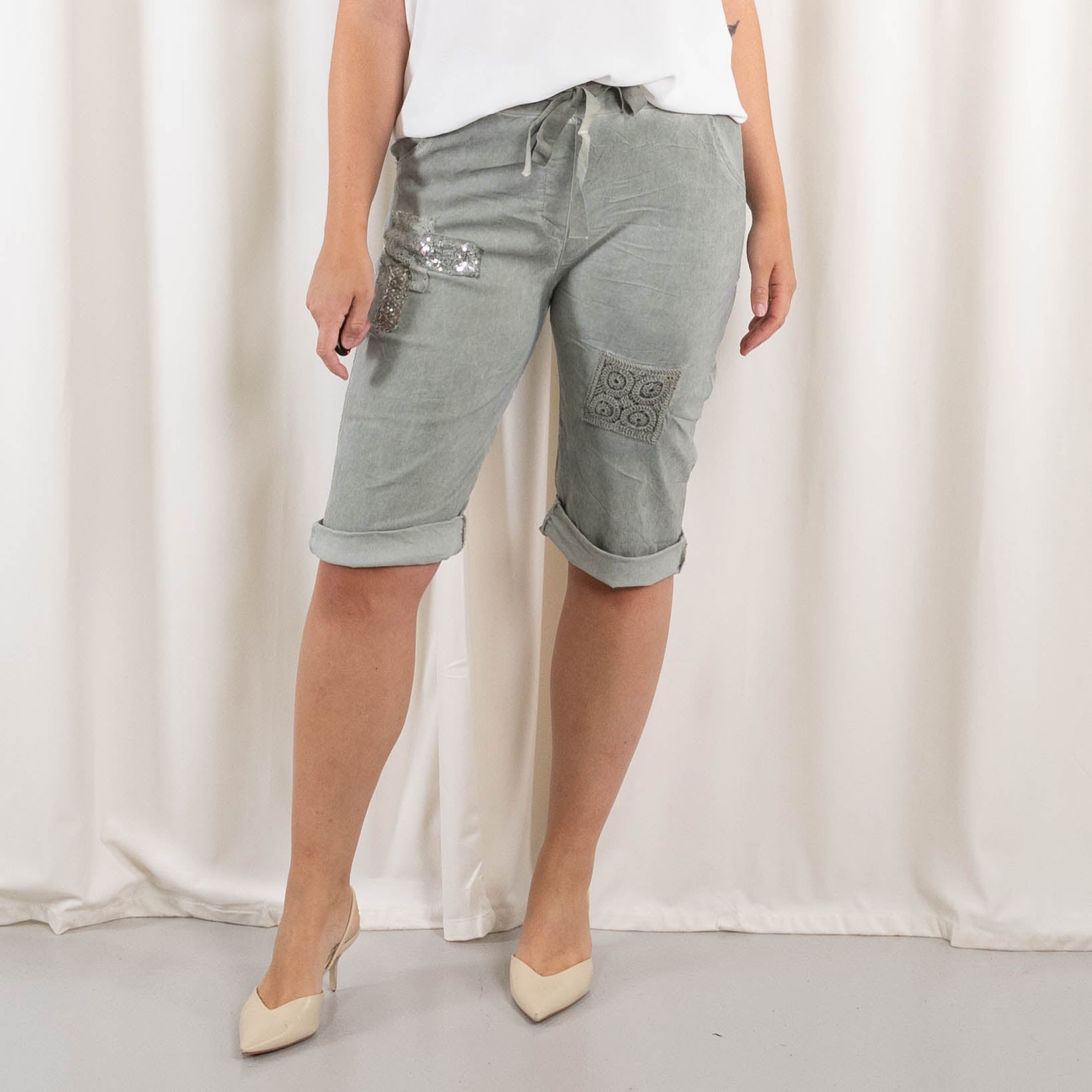 Berit shorts, Khaki