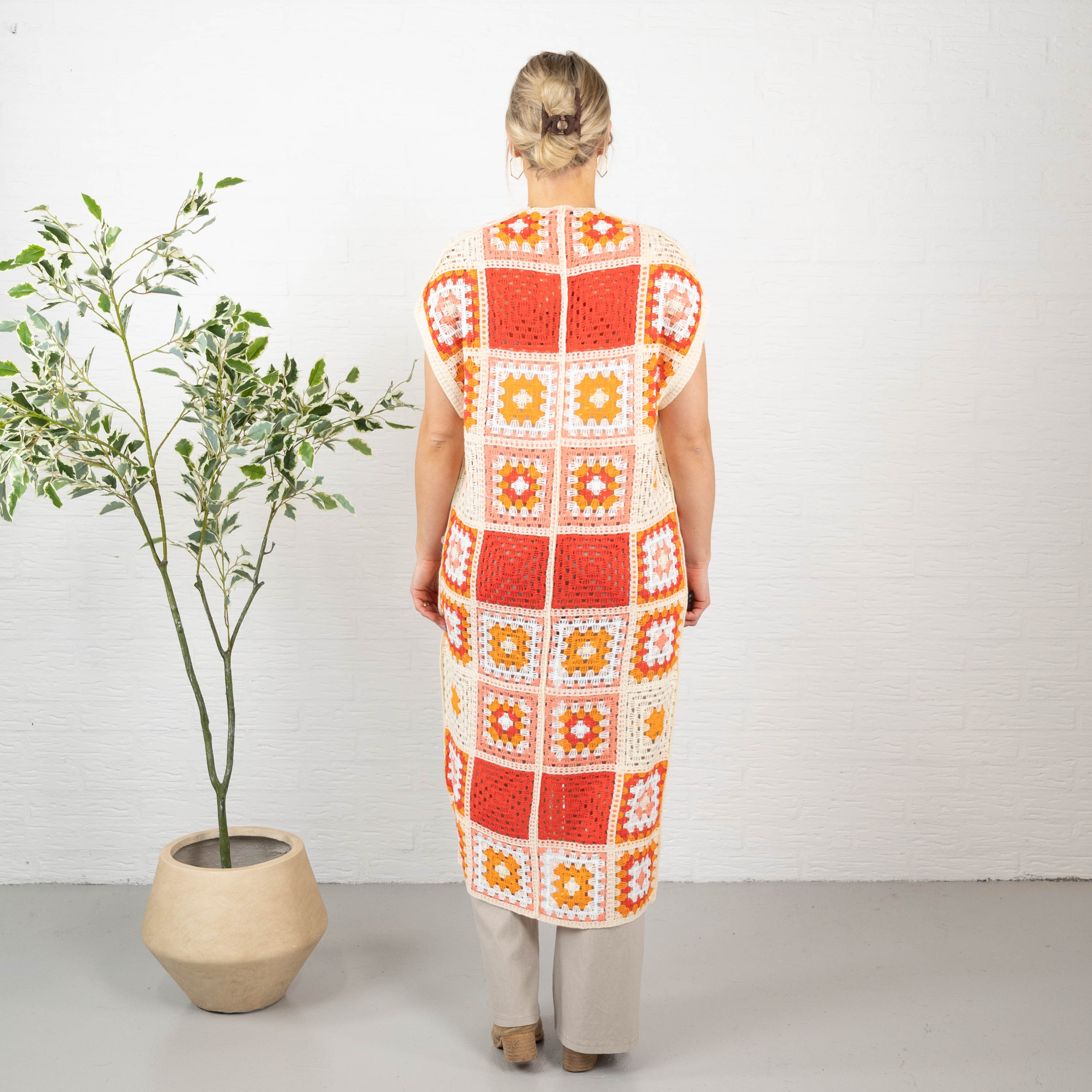 Hattie cardigan, Rød