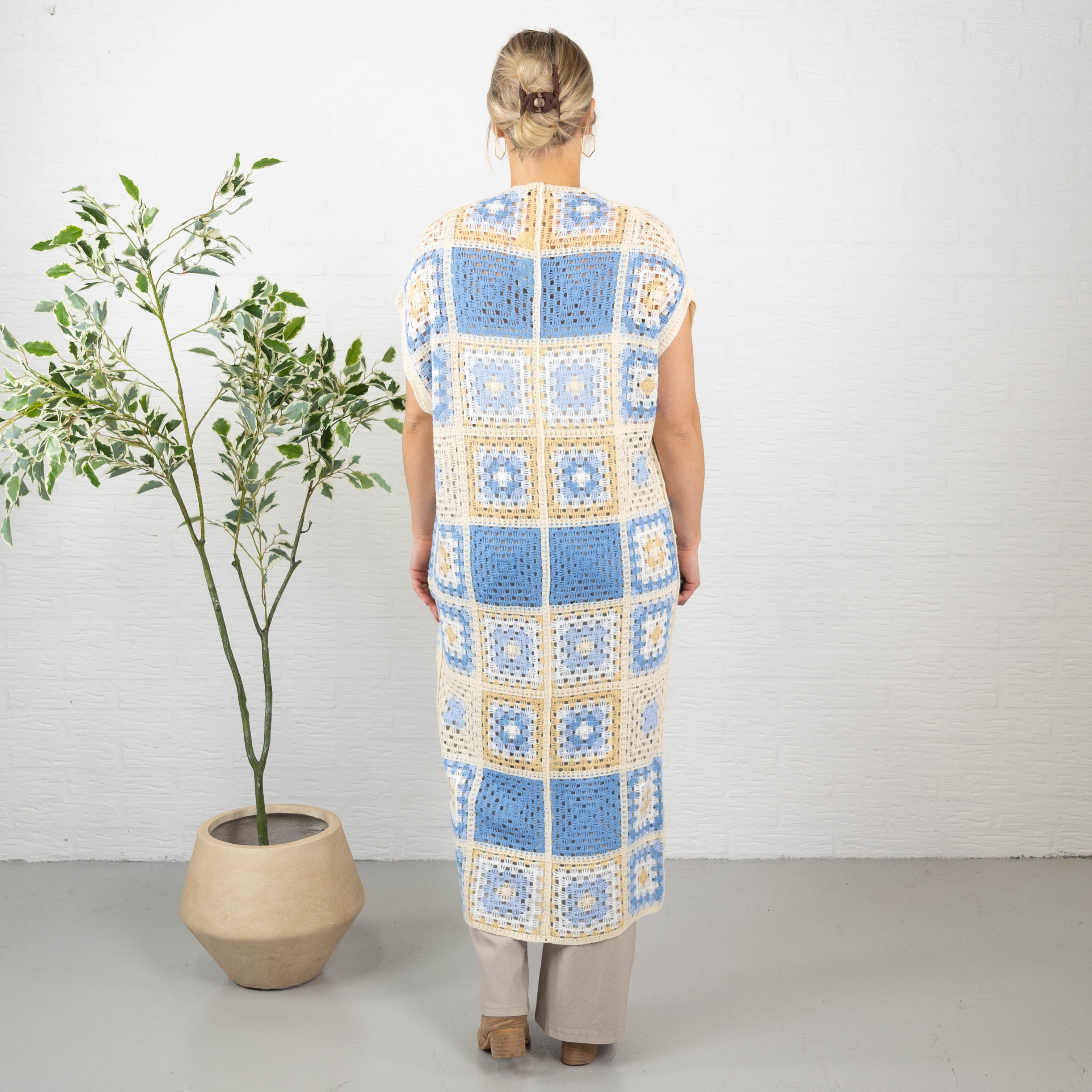 Hattie cardigan, Blå