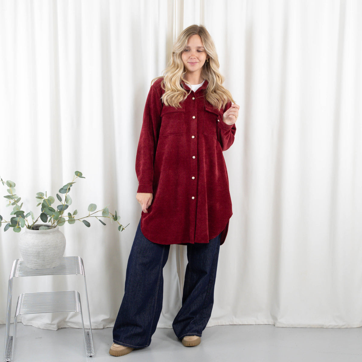 Grace cardigan, Bordeaux