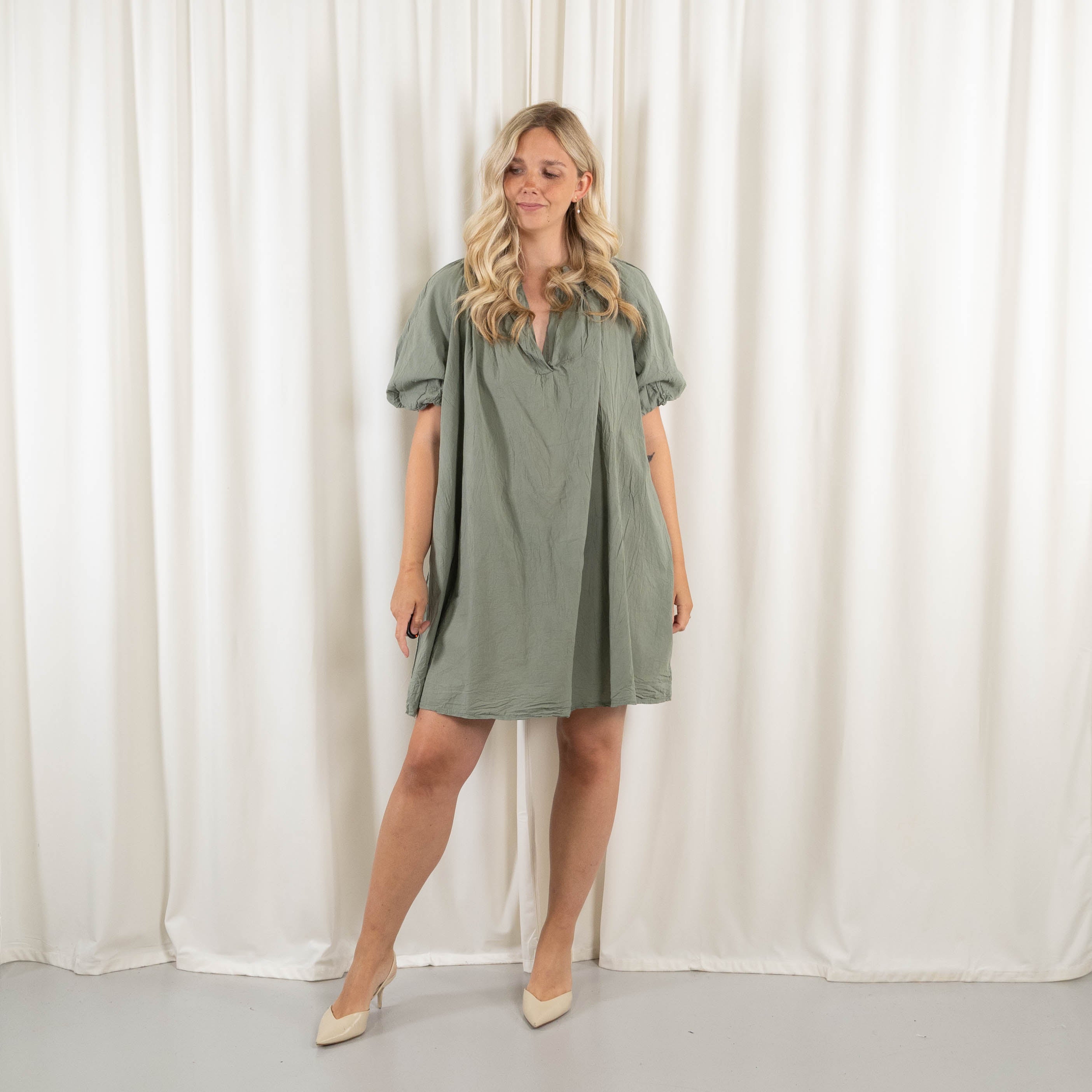 Miranda kjole, Khaki