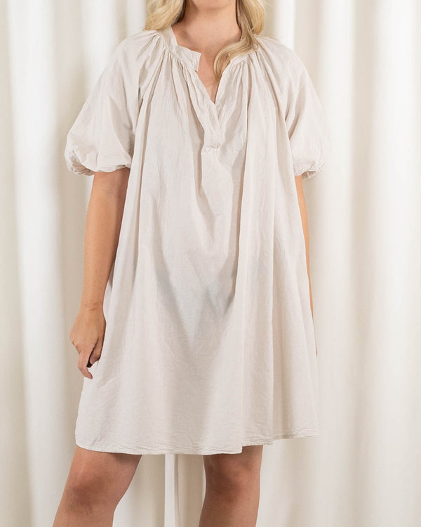 Miranda kjole, Beige