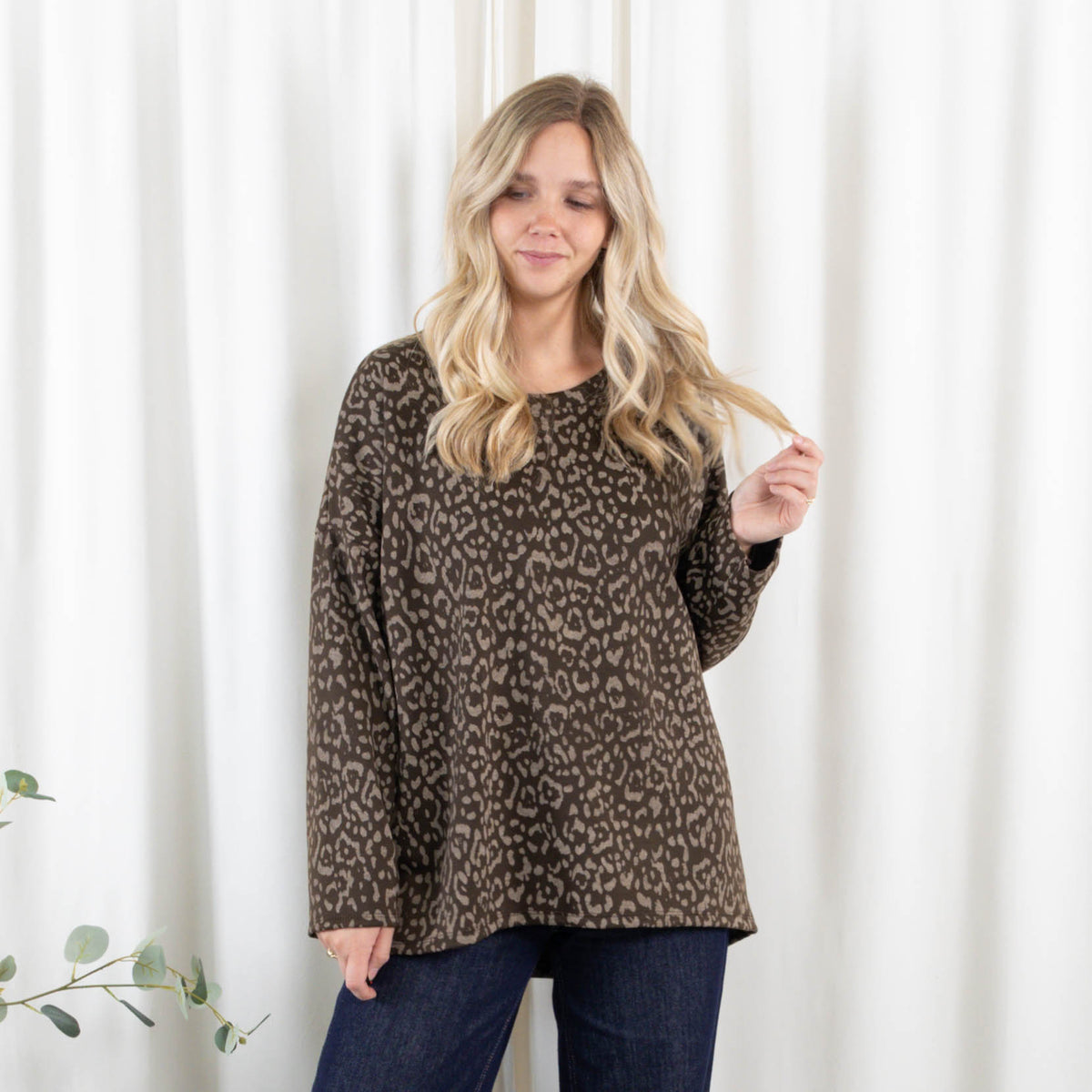 Mynte sweatshirt, Choko