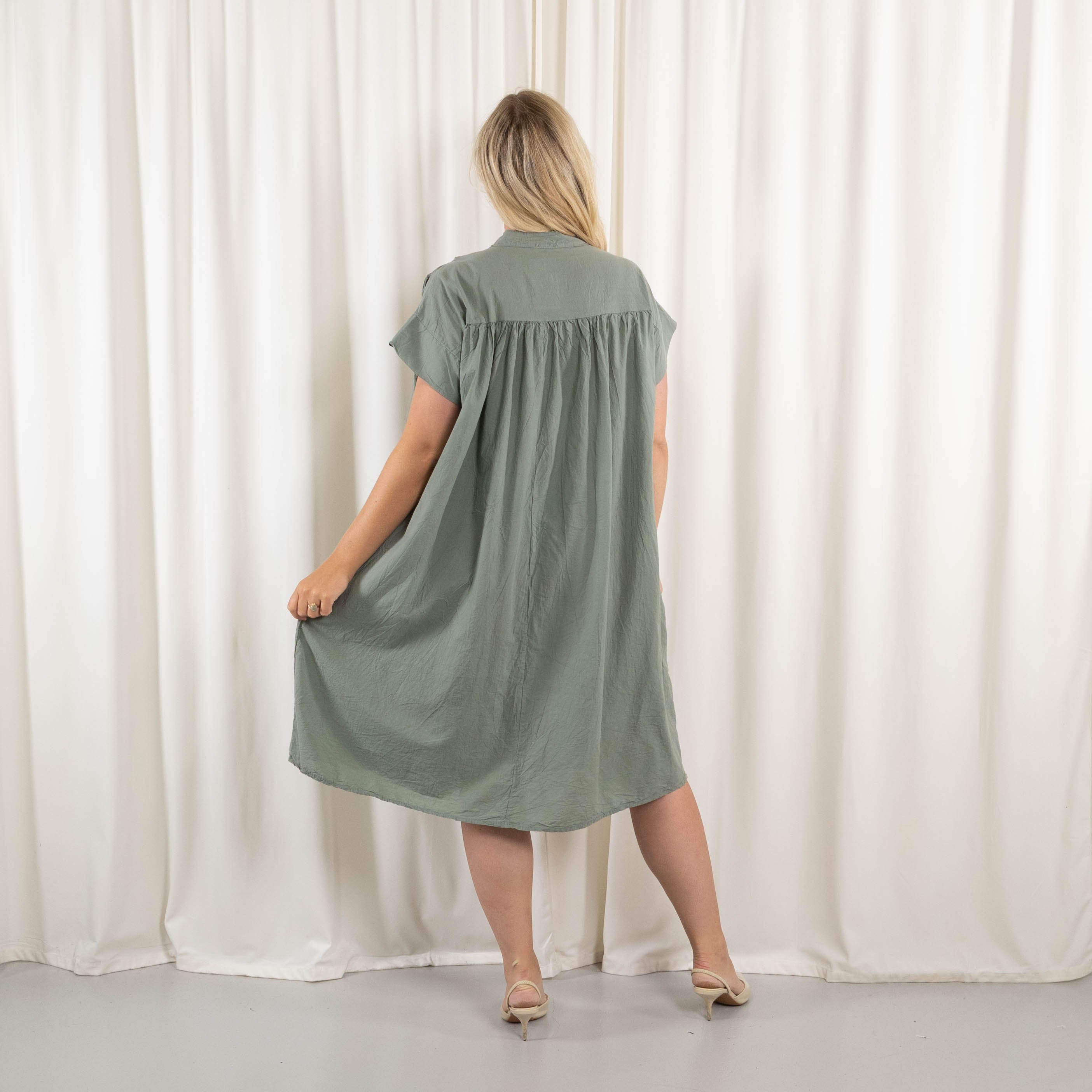 Malou kjole, Khaki