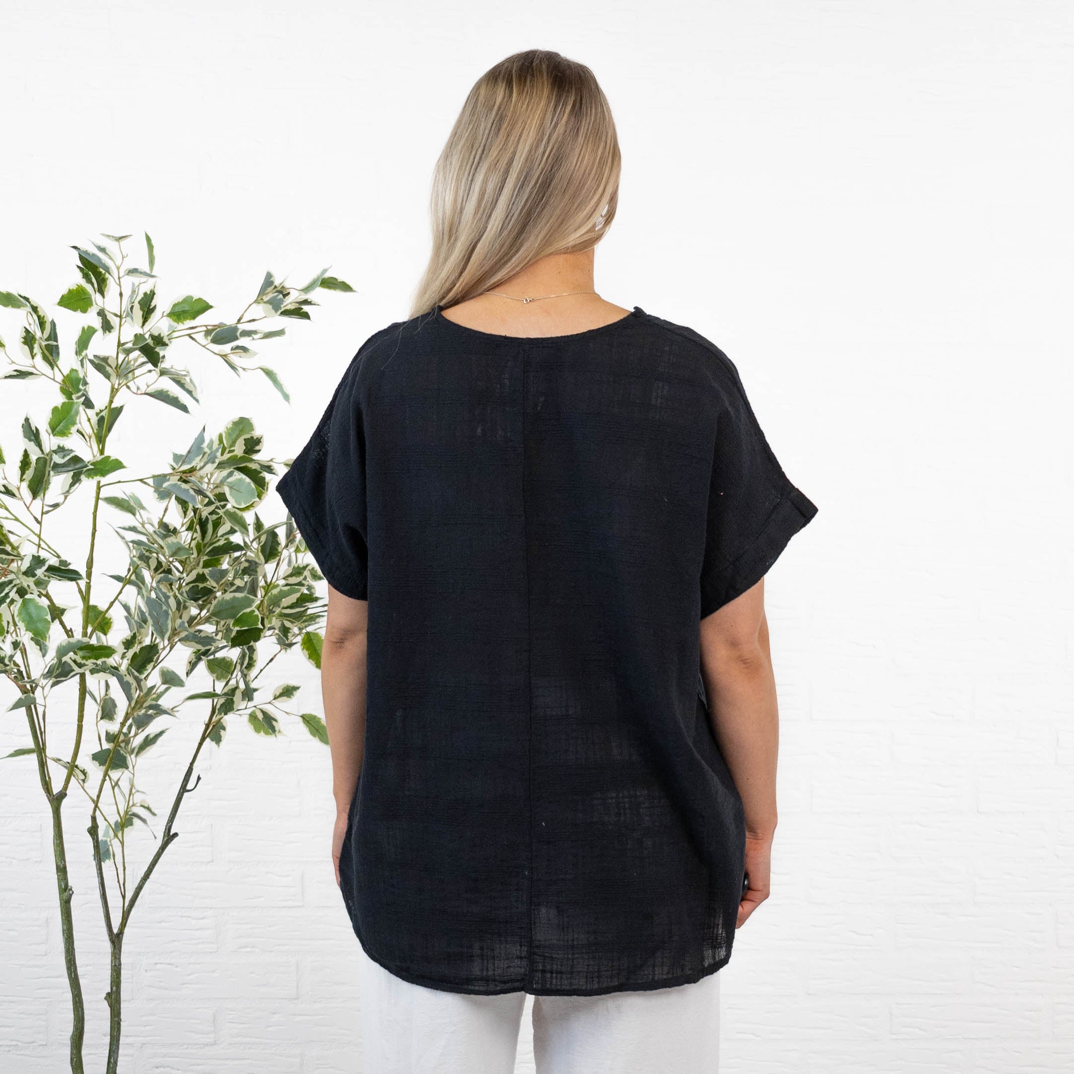 Ginny overdel, Sort