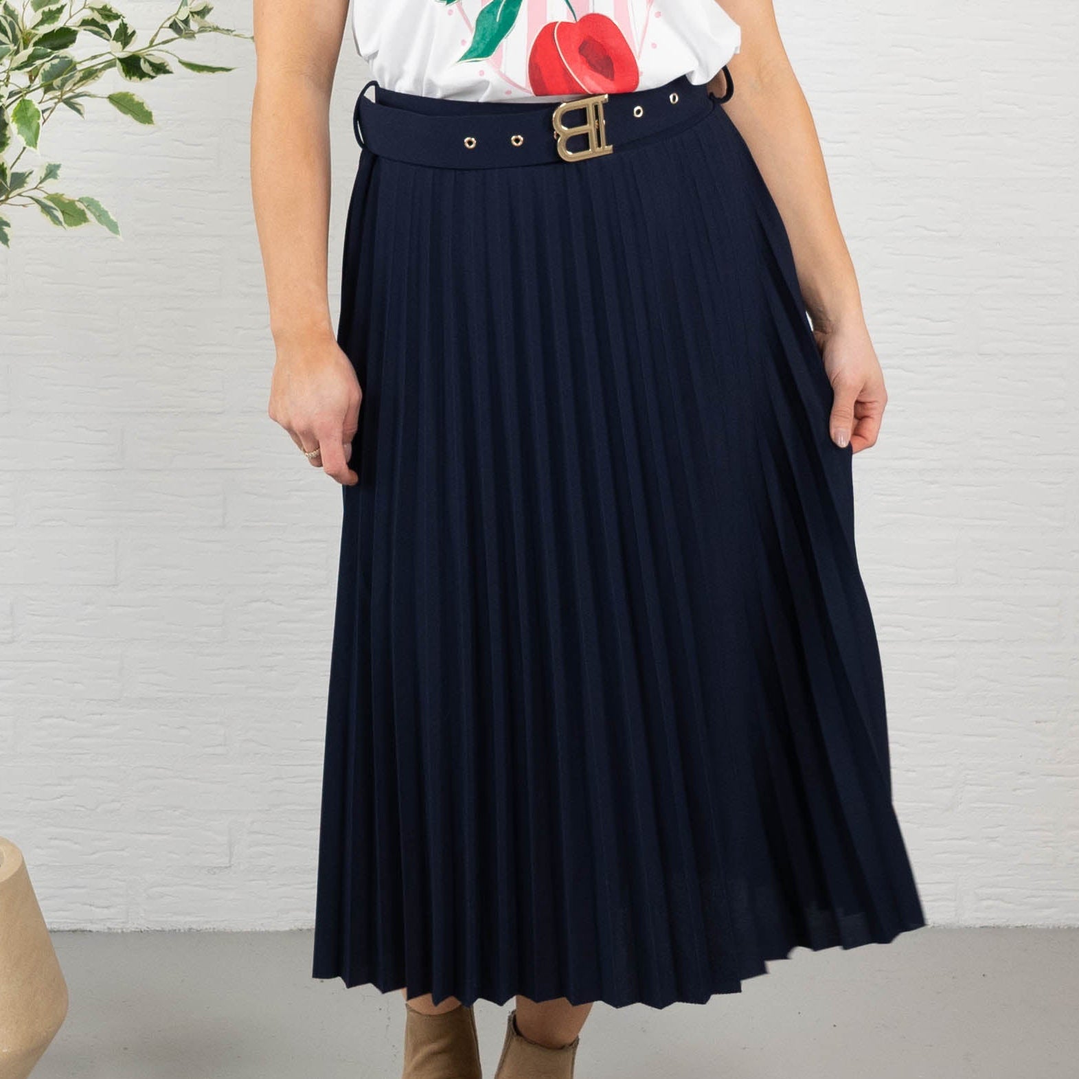 Melinda nederdel, Navy