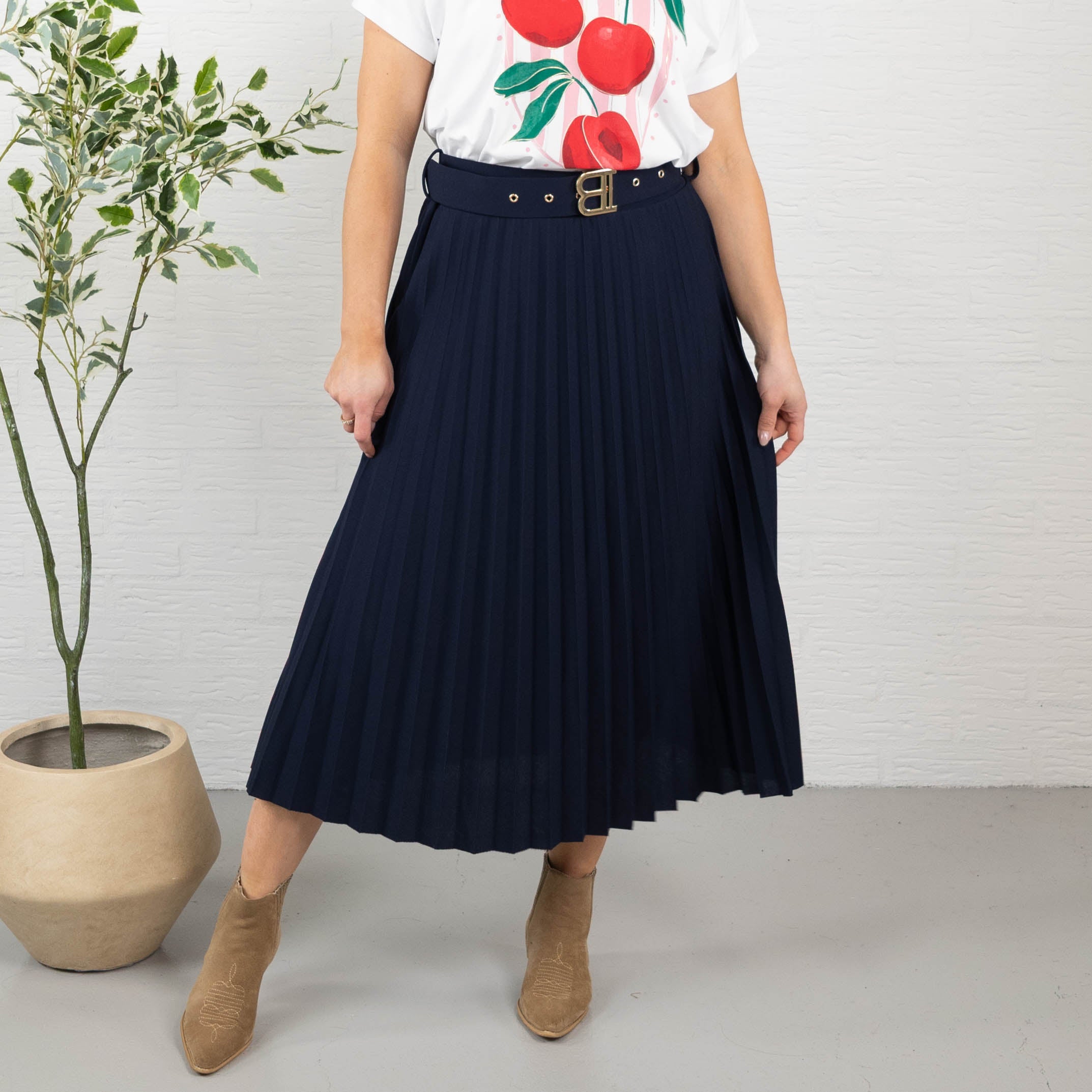 Melinda nederdel, Navy