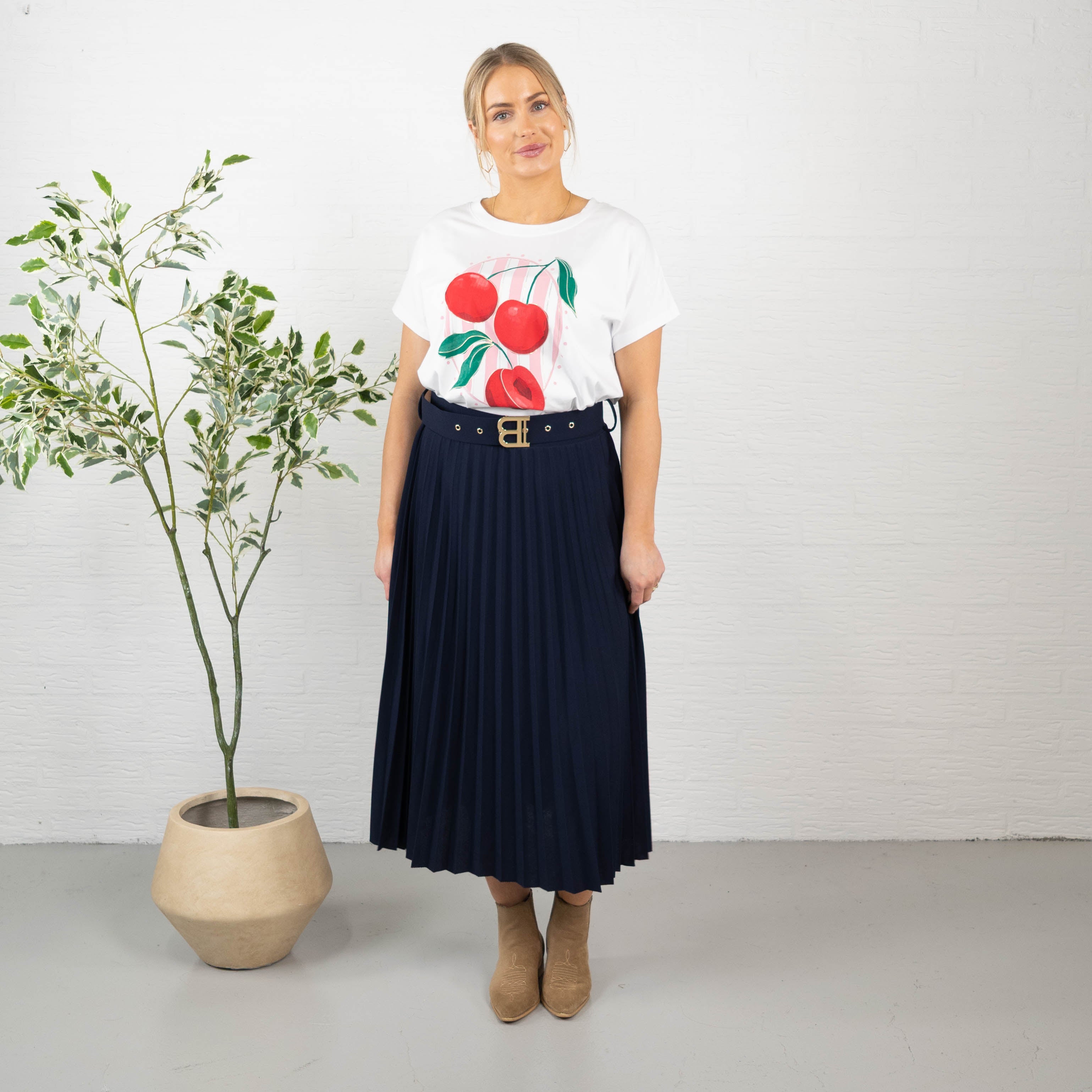 Melinda nederdel, Navy