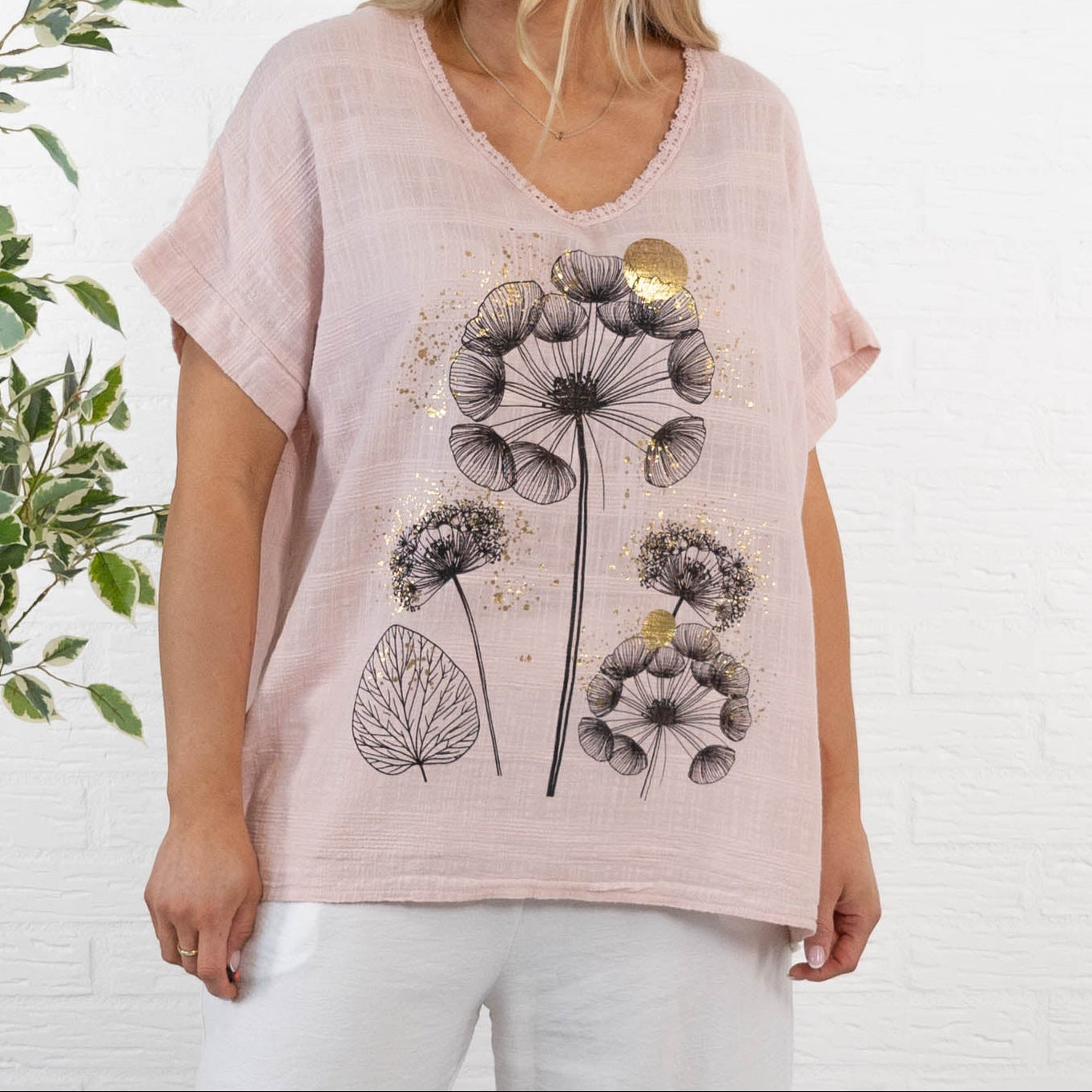 Ginny overdel, Rosa