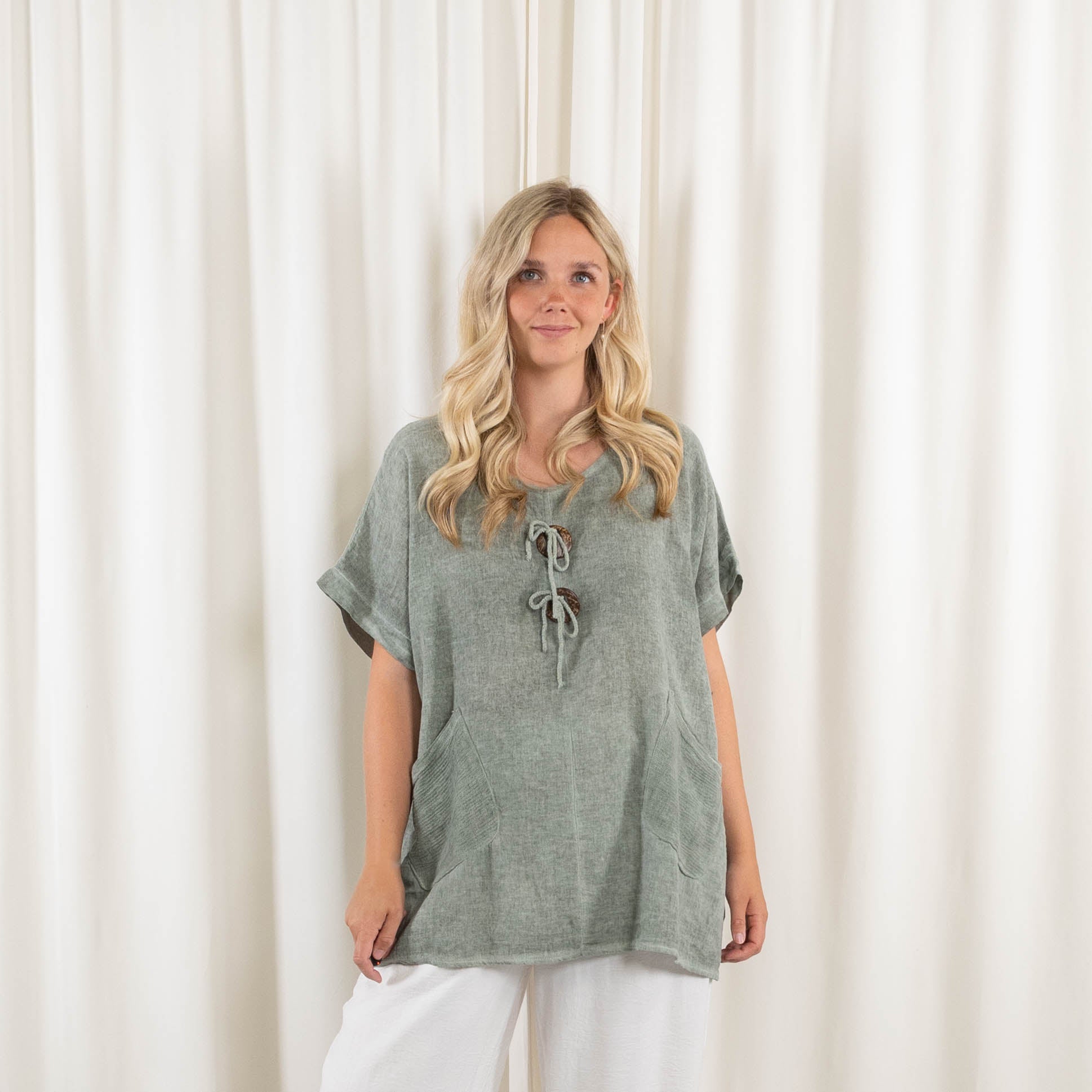 Rikke overdel, Khaki