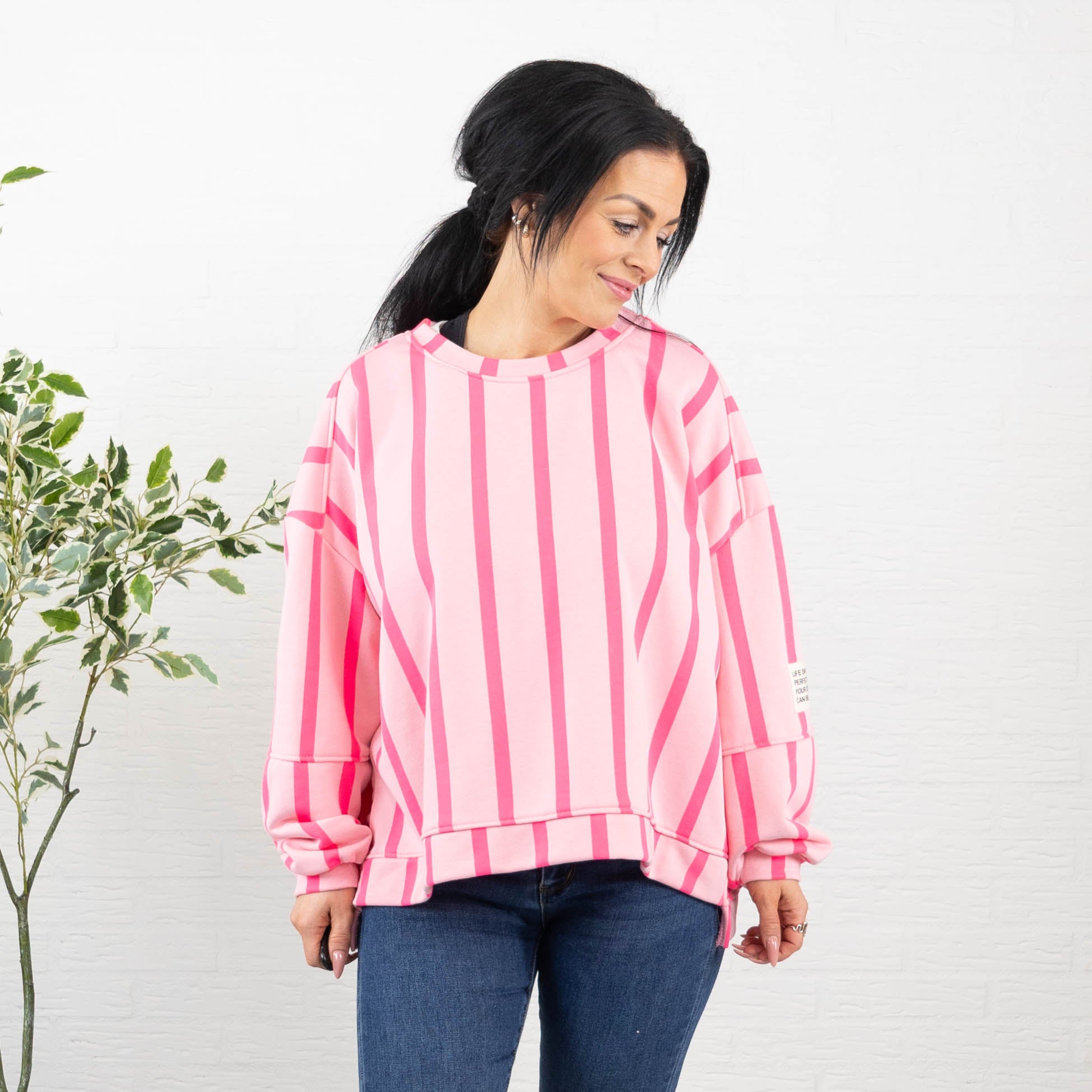 Mandy sweatshirt, Lyserød