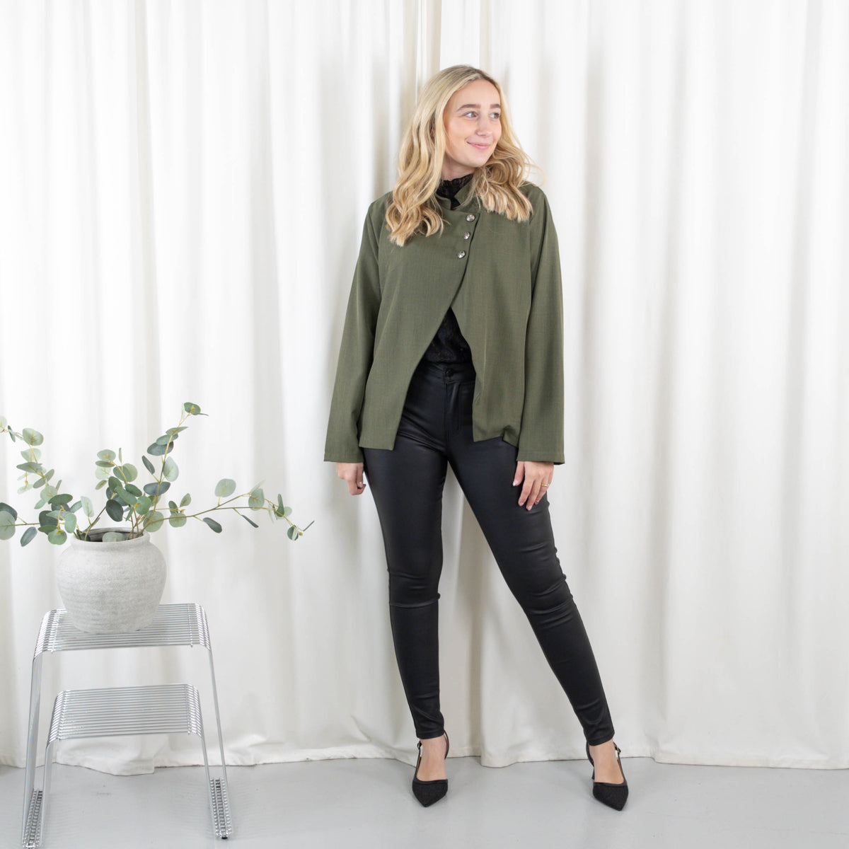 Carmen blazer, Khaki