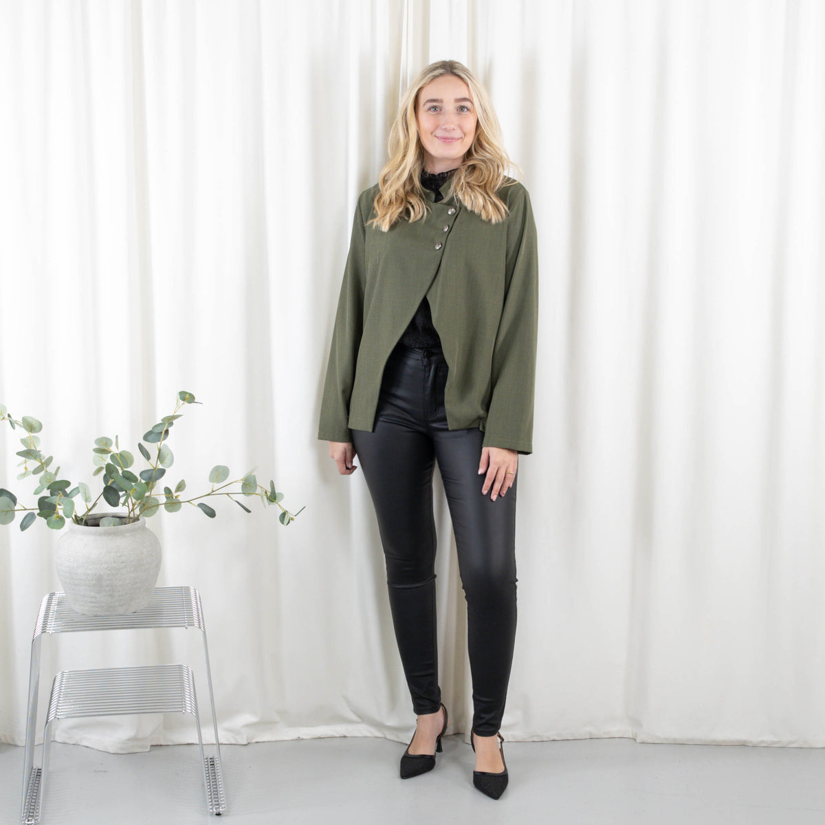Carmen blazer, Khaki