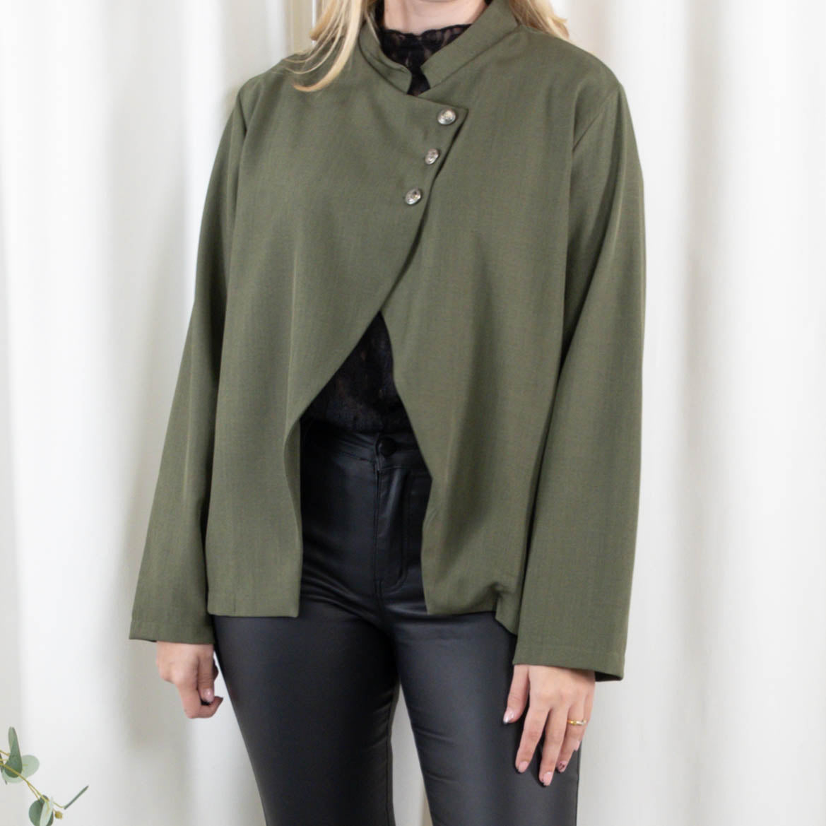 Carmen blazer, Khaki