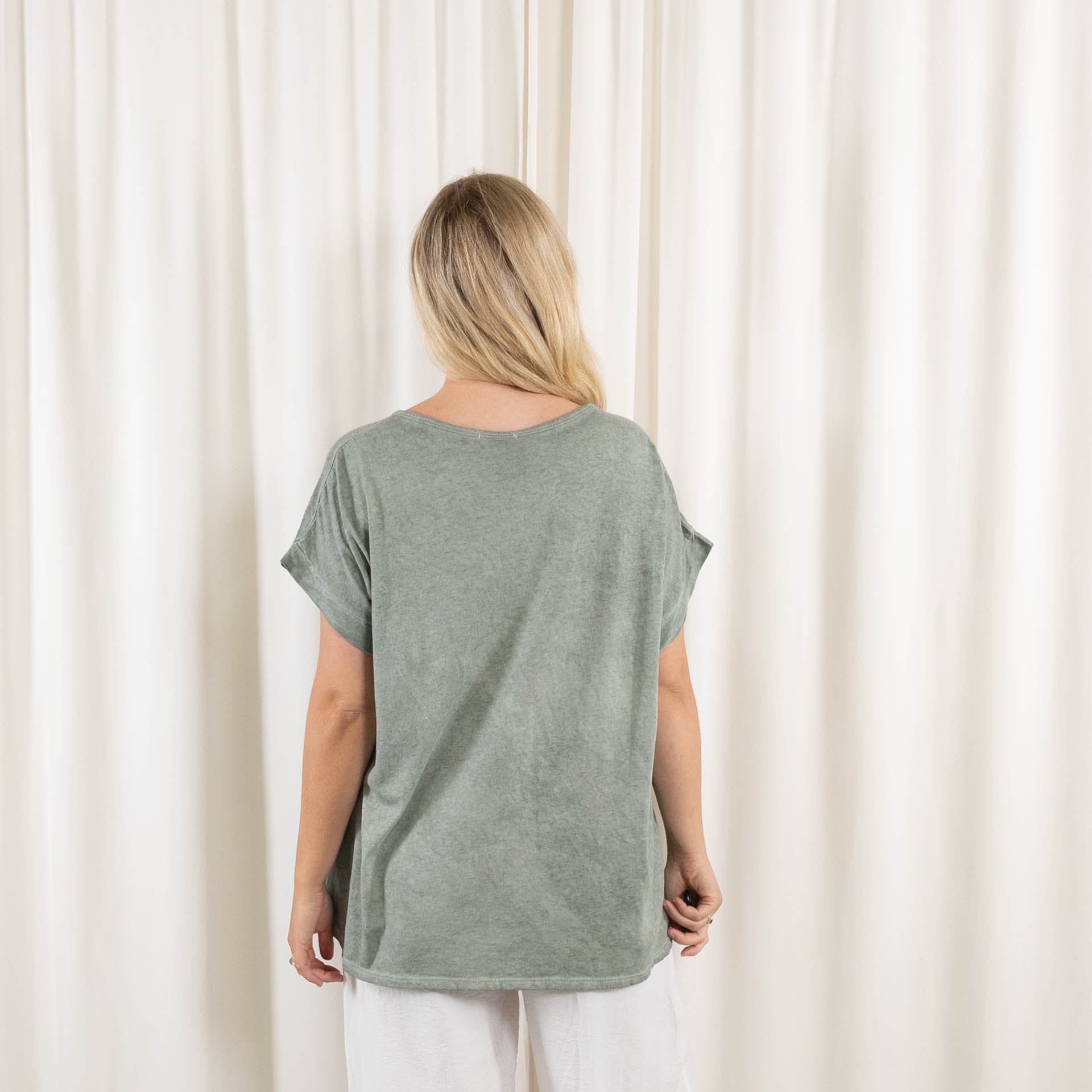 Selma t-shirt, Khaki
