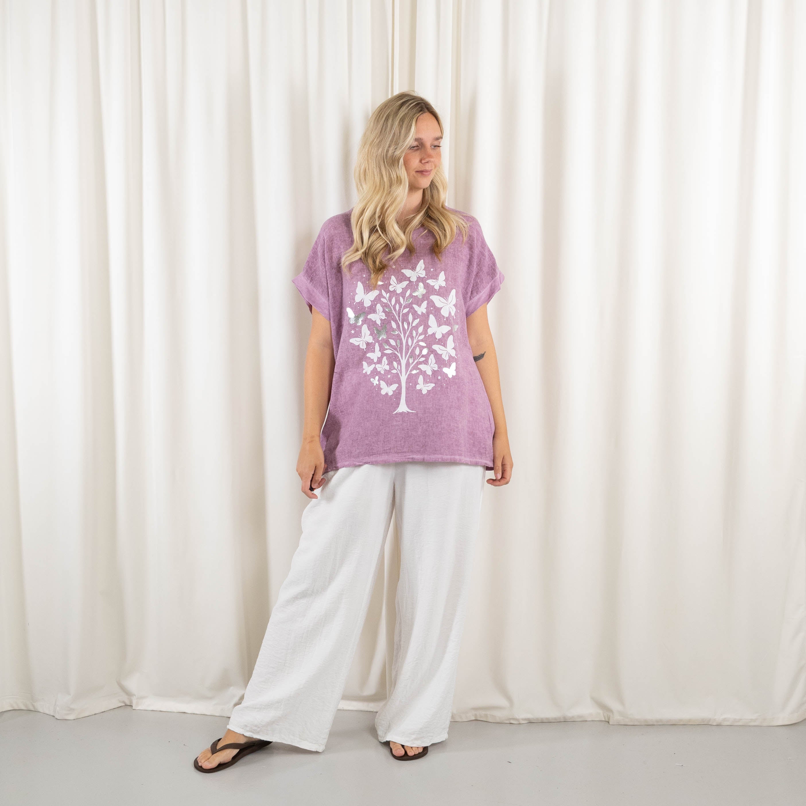 Selma t-shirt, Lilla